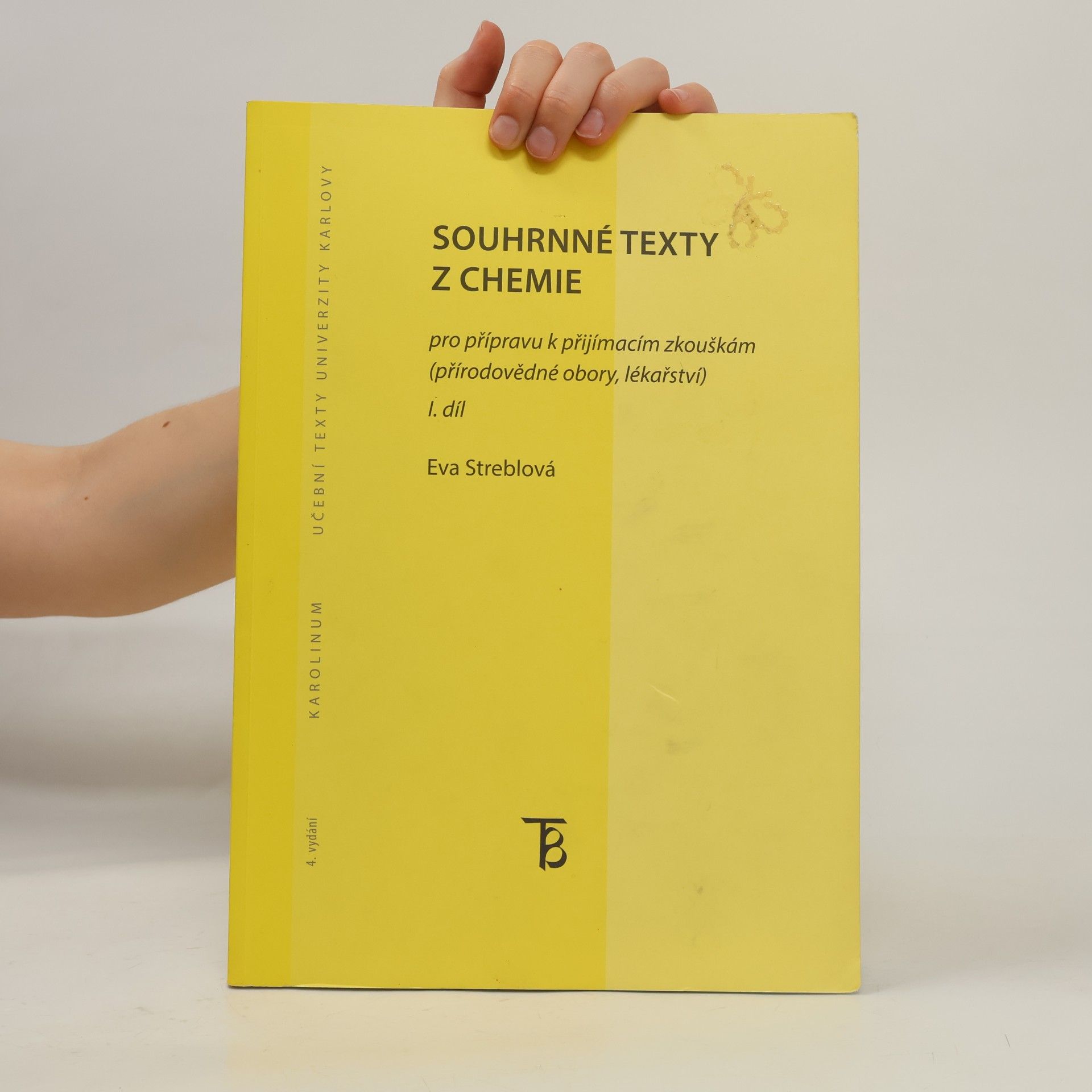 Eva Streblová Souhrnné texty z chemie I.