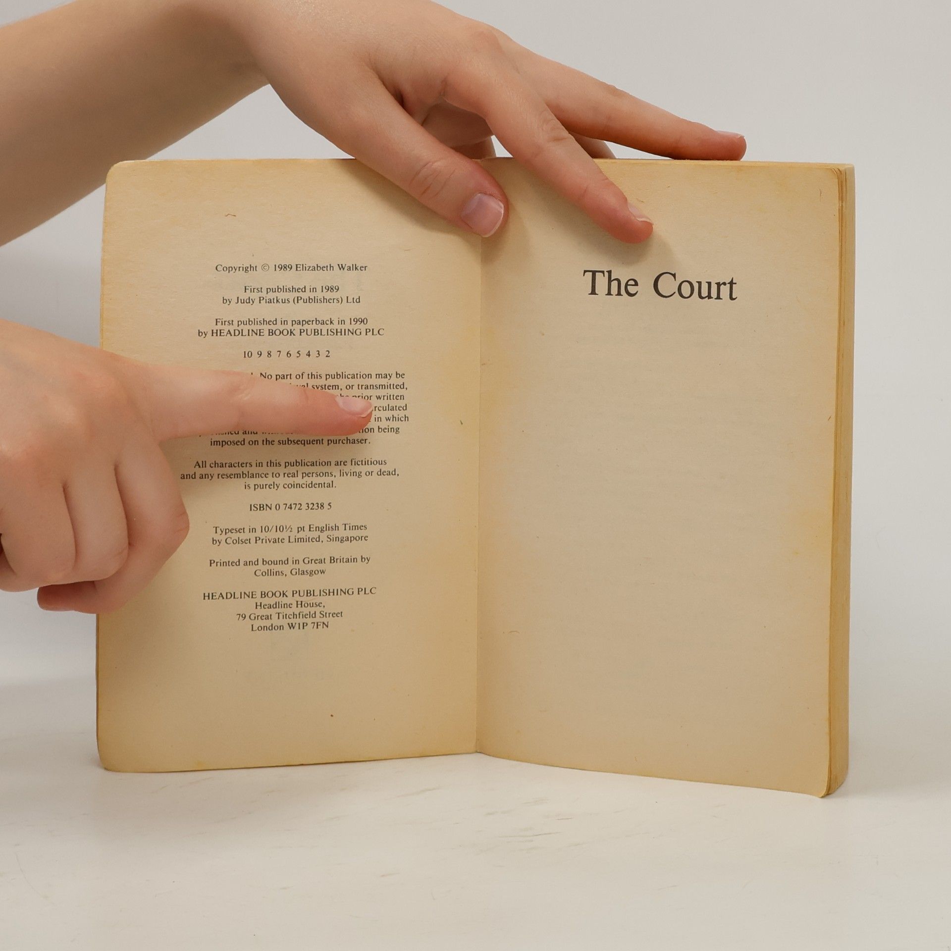 Elizabeth Walker The Court