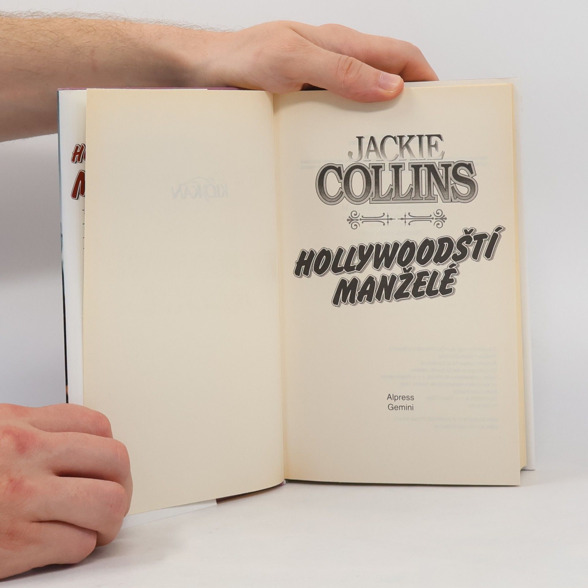 Jackie Collinsová Hollywoodští manželé