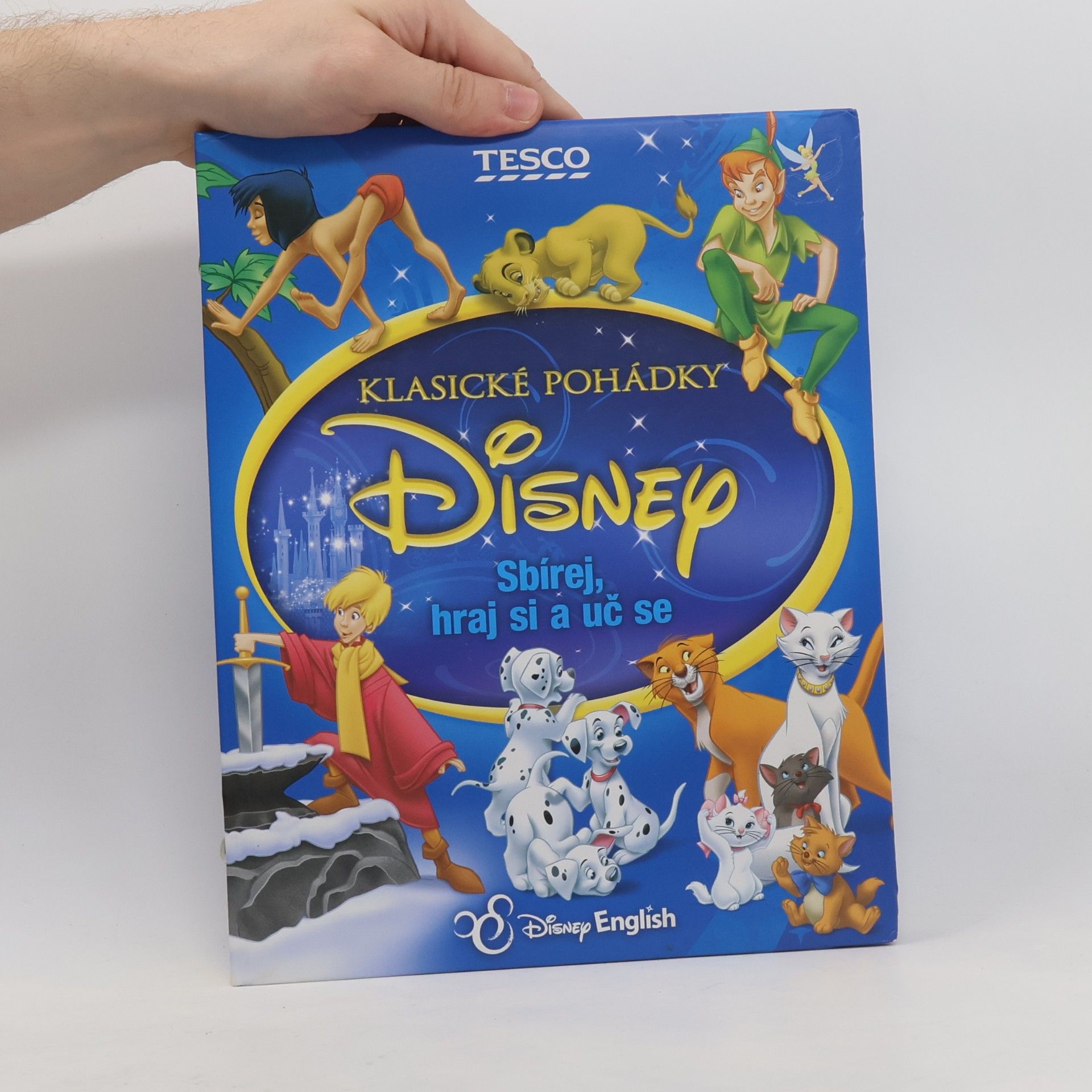 Kolektív autorov Klasické pohádky Disney. Sbírej, hraj si a uč se