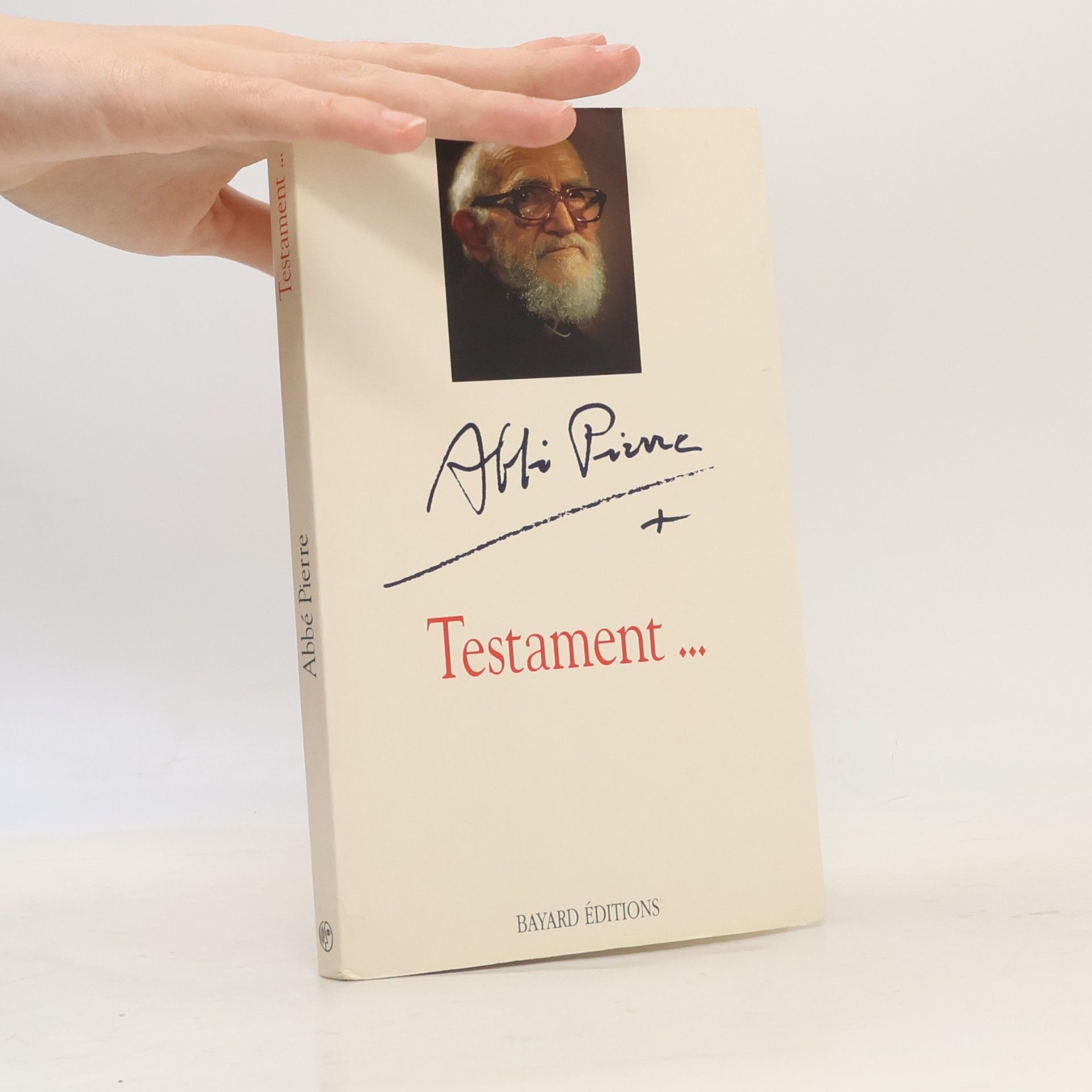 Abbé Pierre Testament...