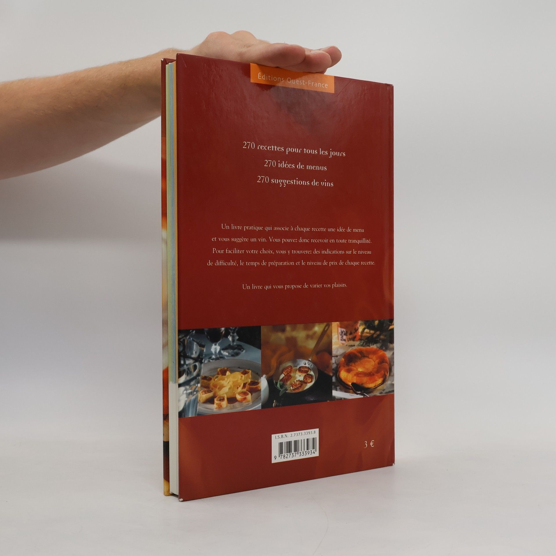 Andant Jean-Yves 270 recettes pour cuisiner tous les jours