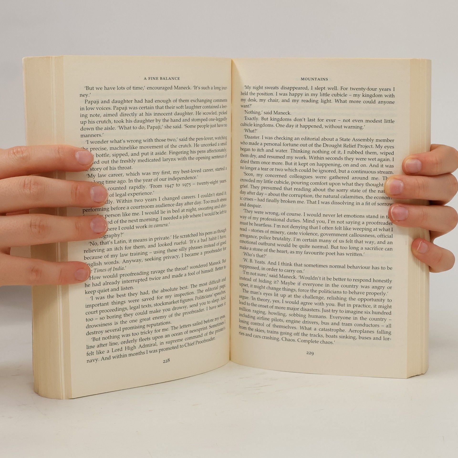 Rohinton Mistry A fine balance