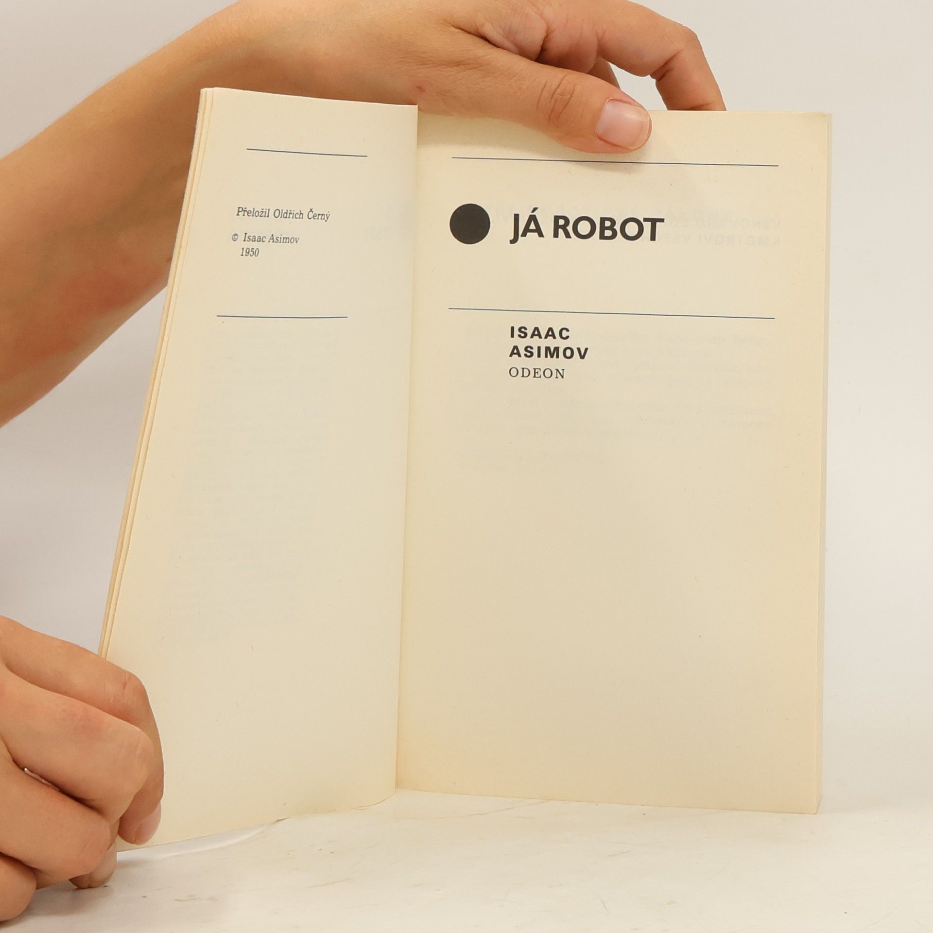 Isaac Asimov Já, robot