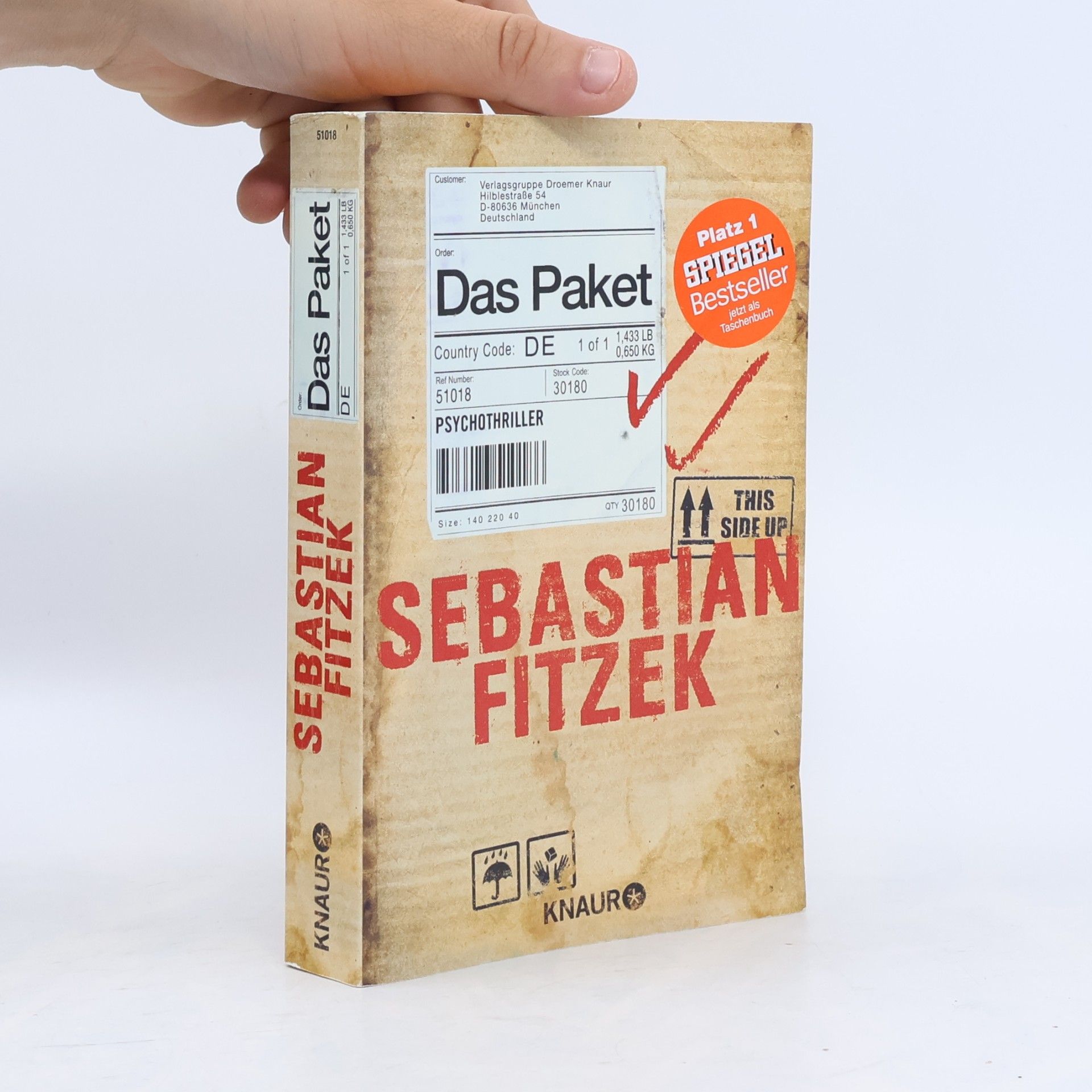 Sebastian Fitzek Das Paket