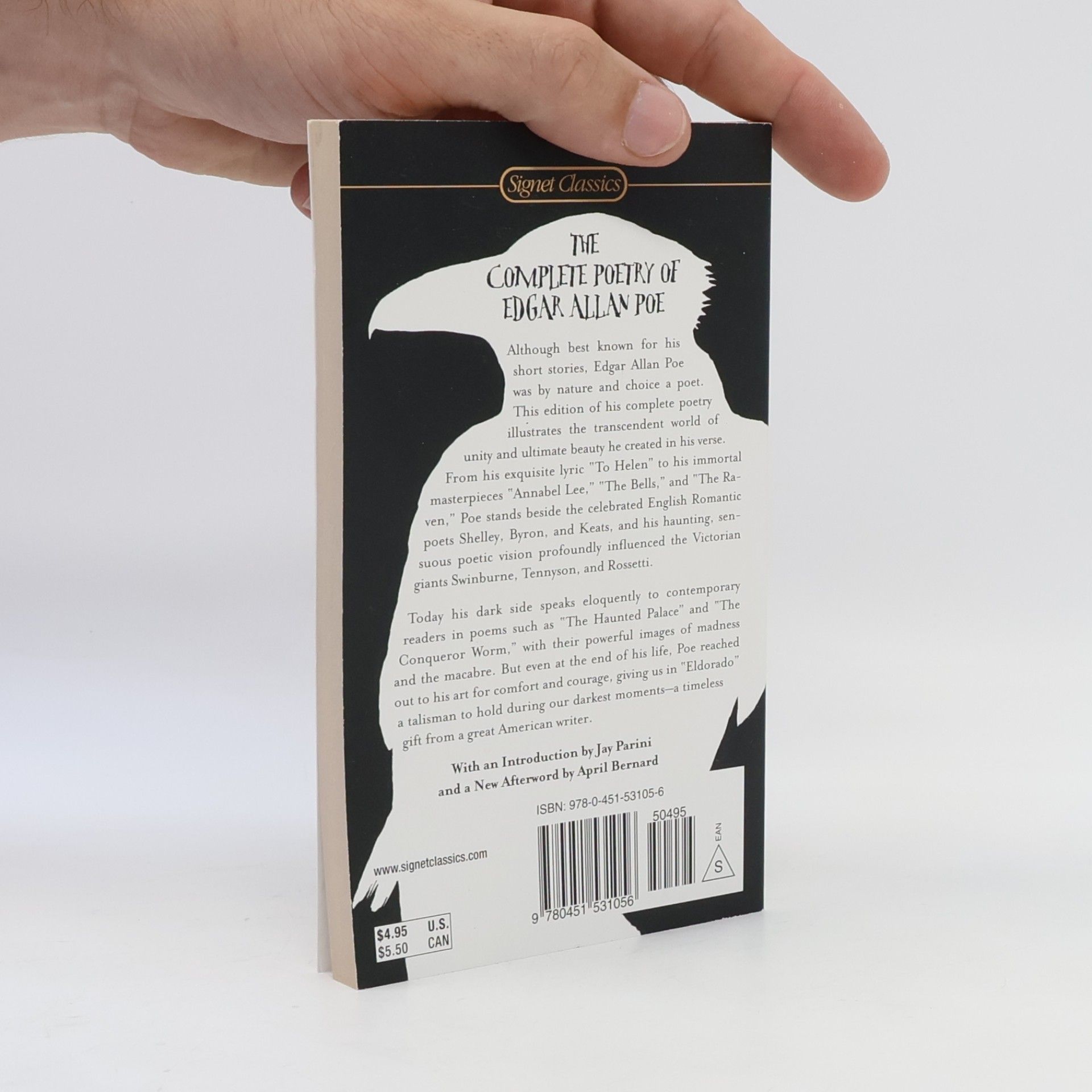 Edgar Allan Poe The complete poetry of Edgar Allan Poe