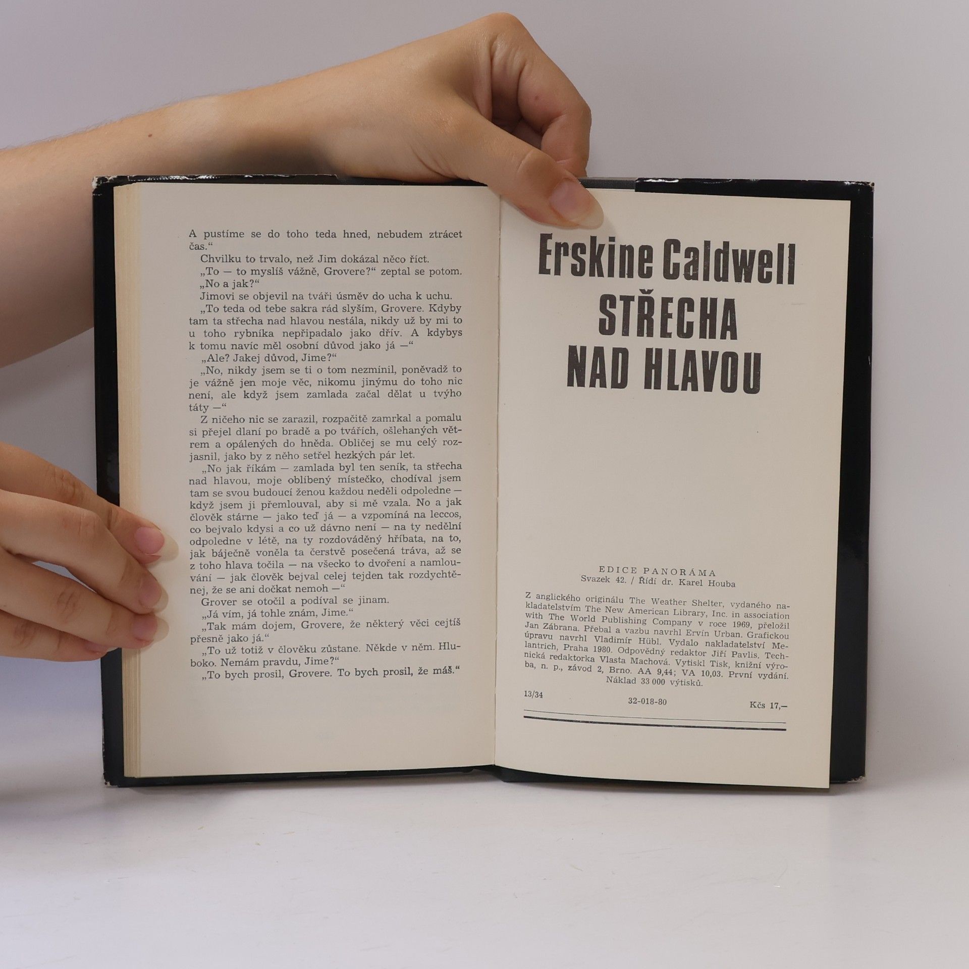 Erskine Caldwell Střecha nad hlavou