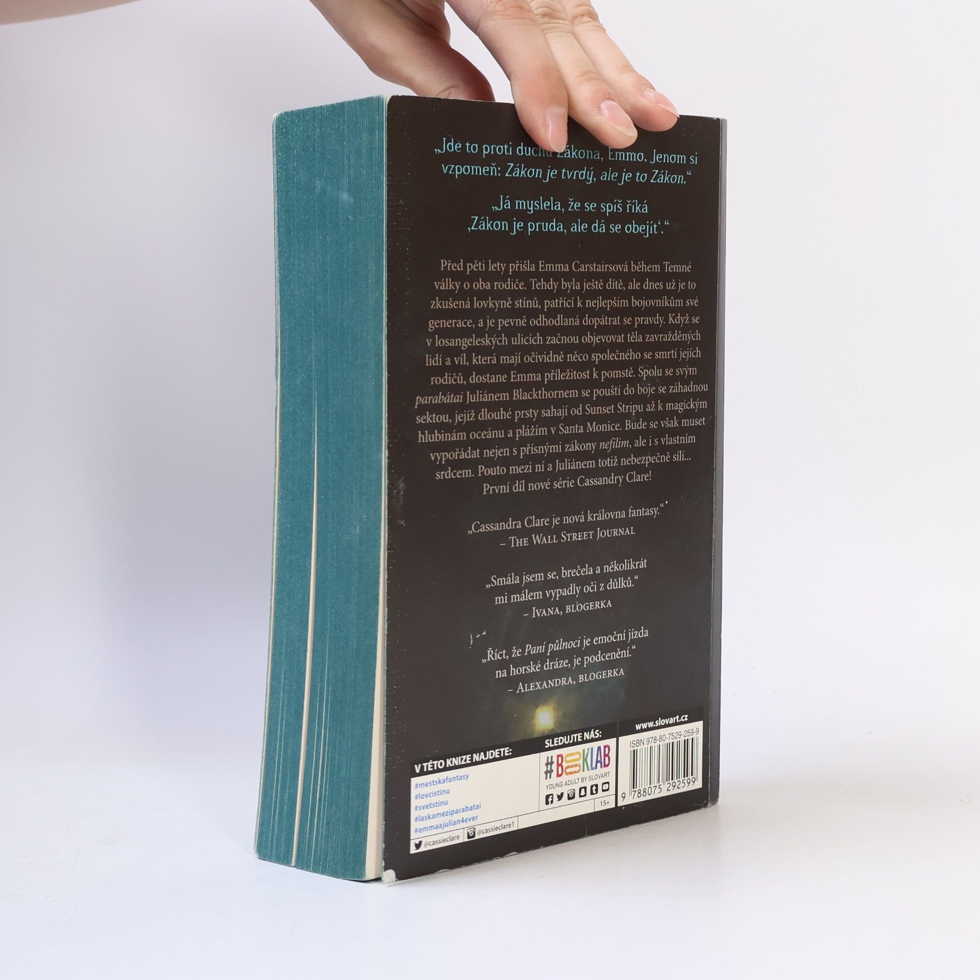 Cassandra Clare Temné lsti. Kniha první, Paní půlnoci