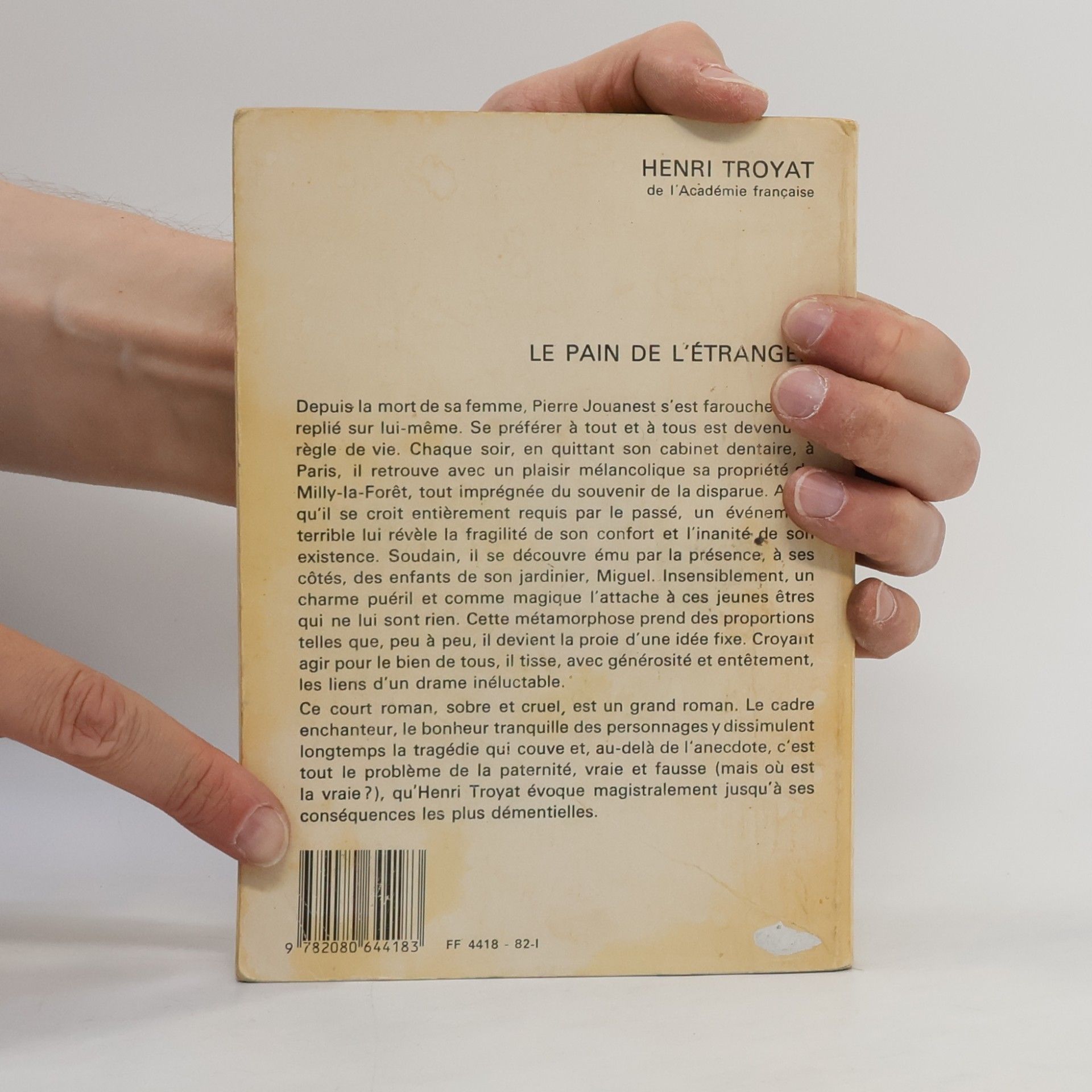 Henri Troyat Le pain de l'étranger