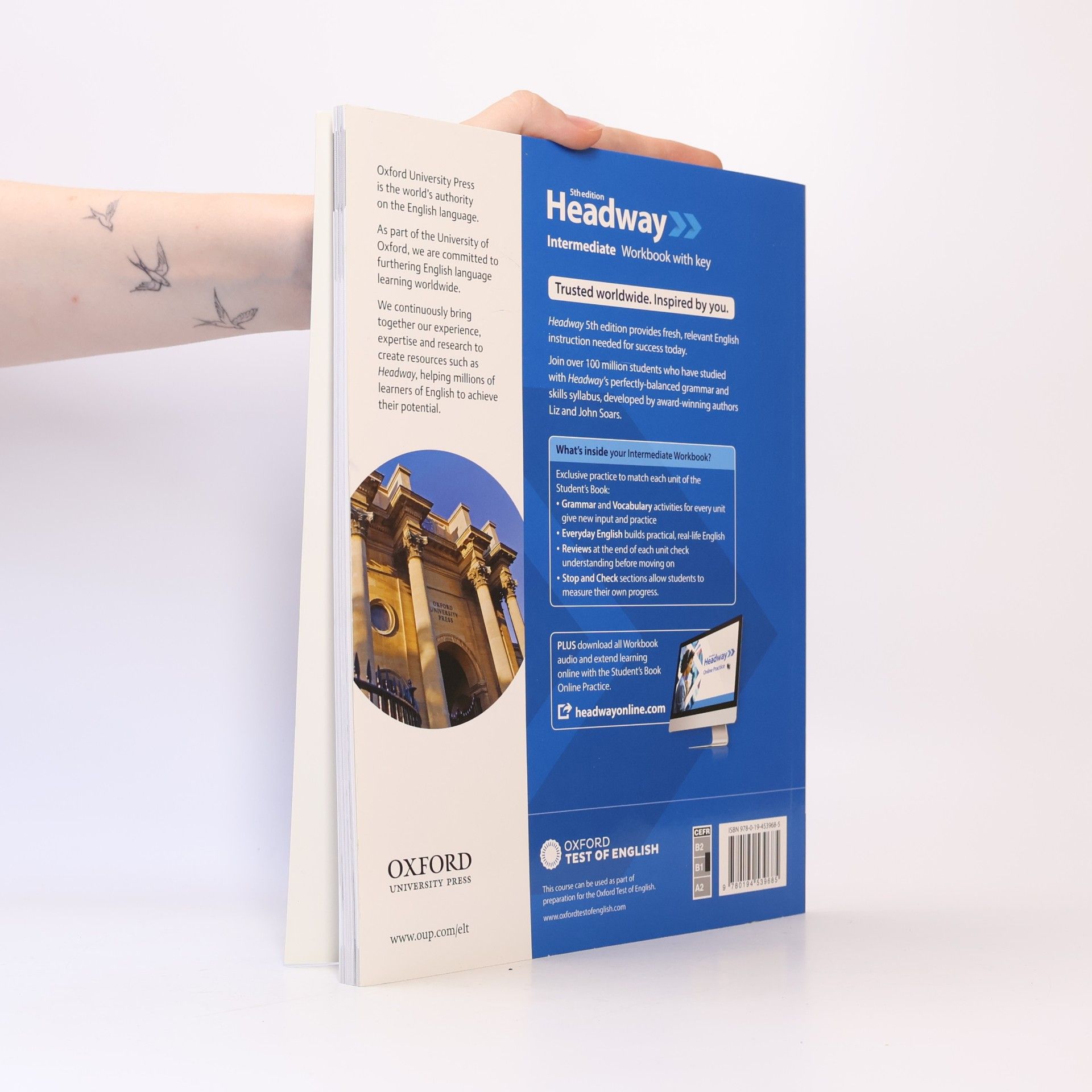 Liz Soars Headway: Intermediate: Workbook with Key (5th Edition)