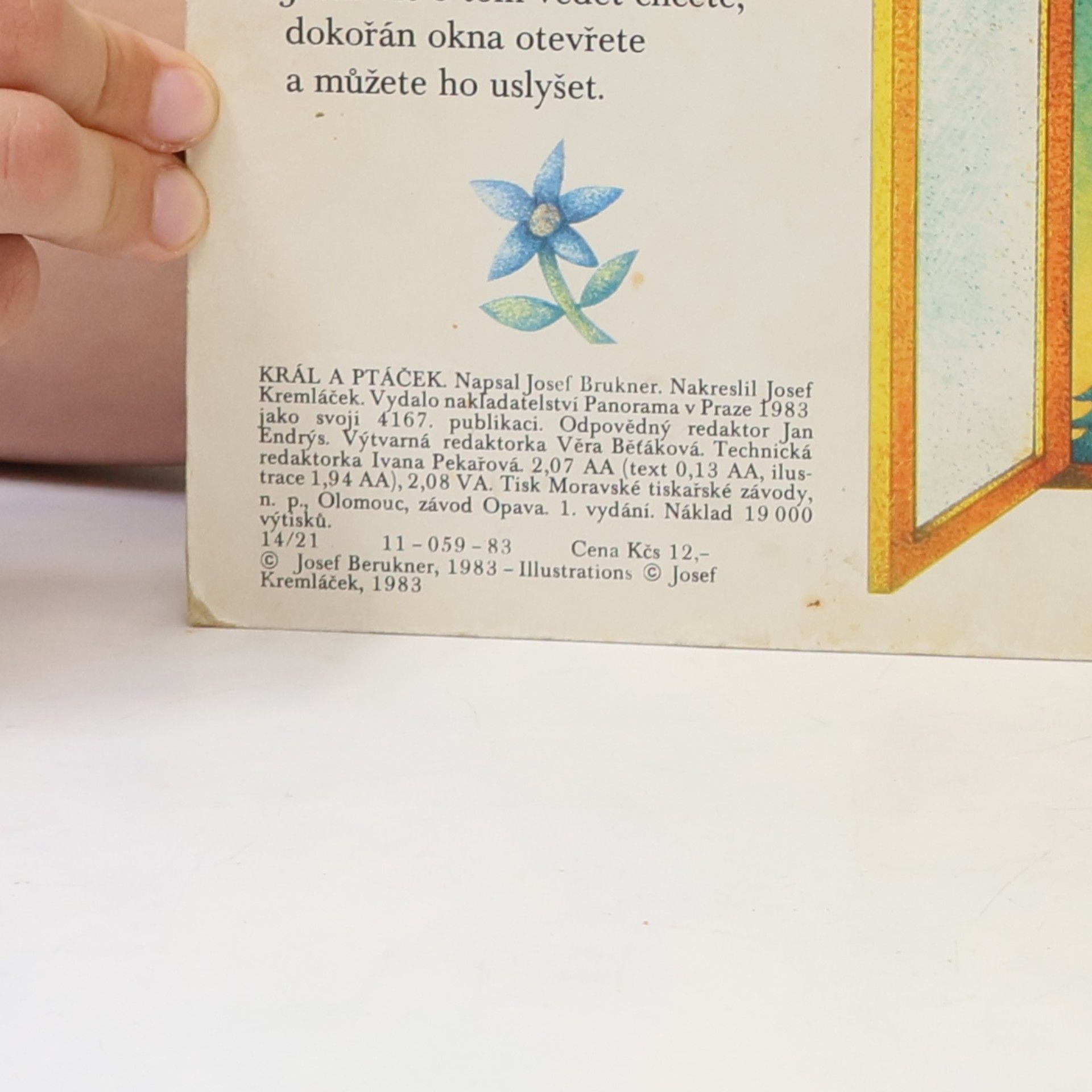 Josef Brukner Král a ptáček