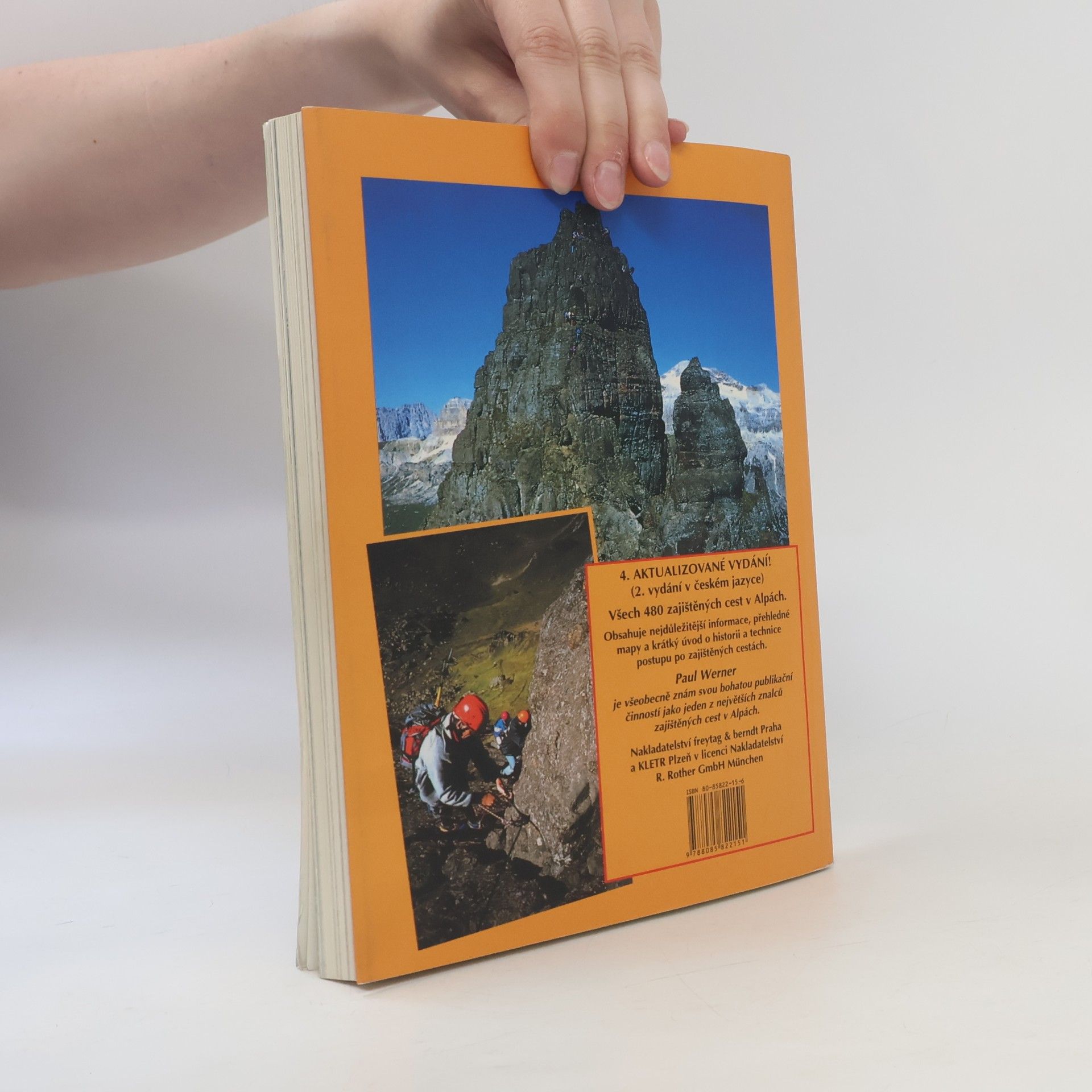 Paul-Werner Scheele Klettersteigatlas: Atlas zajištěných cest v Alpách