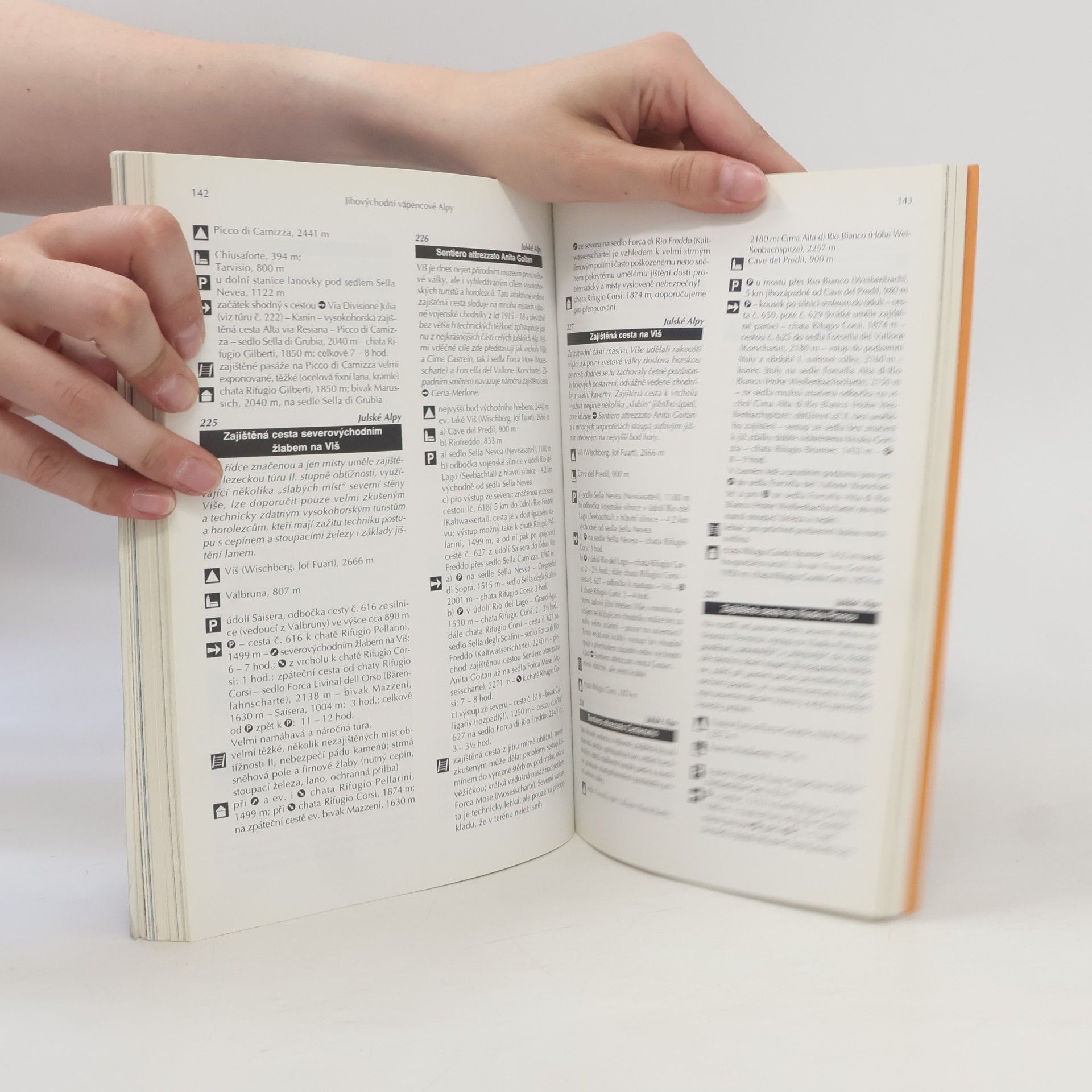 Paul-Werner Scheele Klettersteigatlas: Atlas zajištěných cest v Alpách