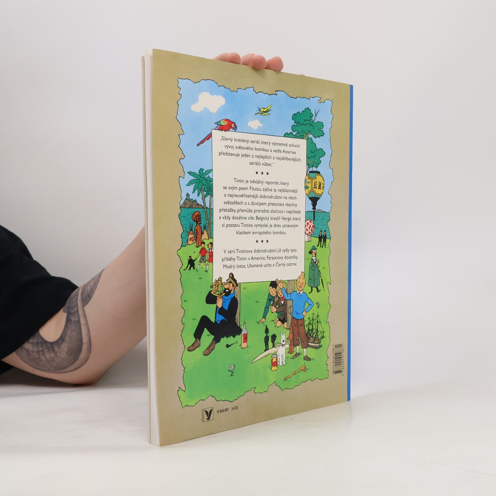 Hergé Žezlo krále Ottokara. Tintinova dobrodružství