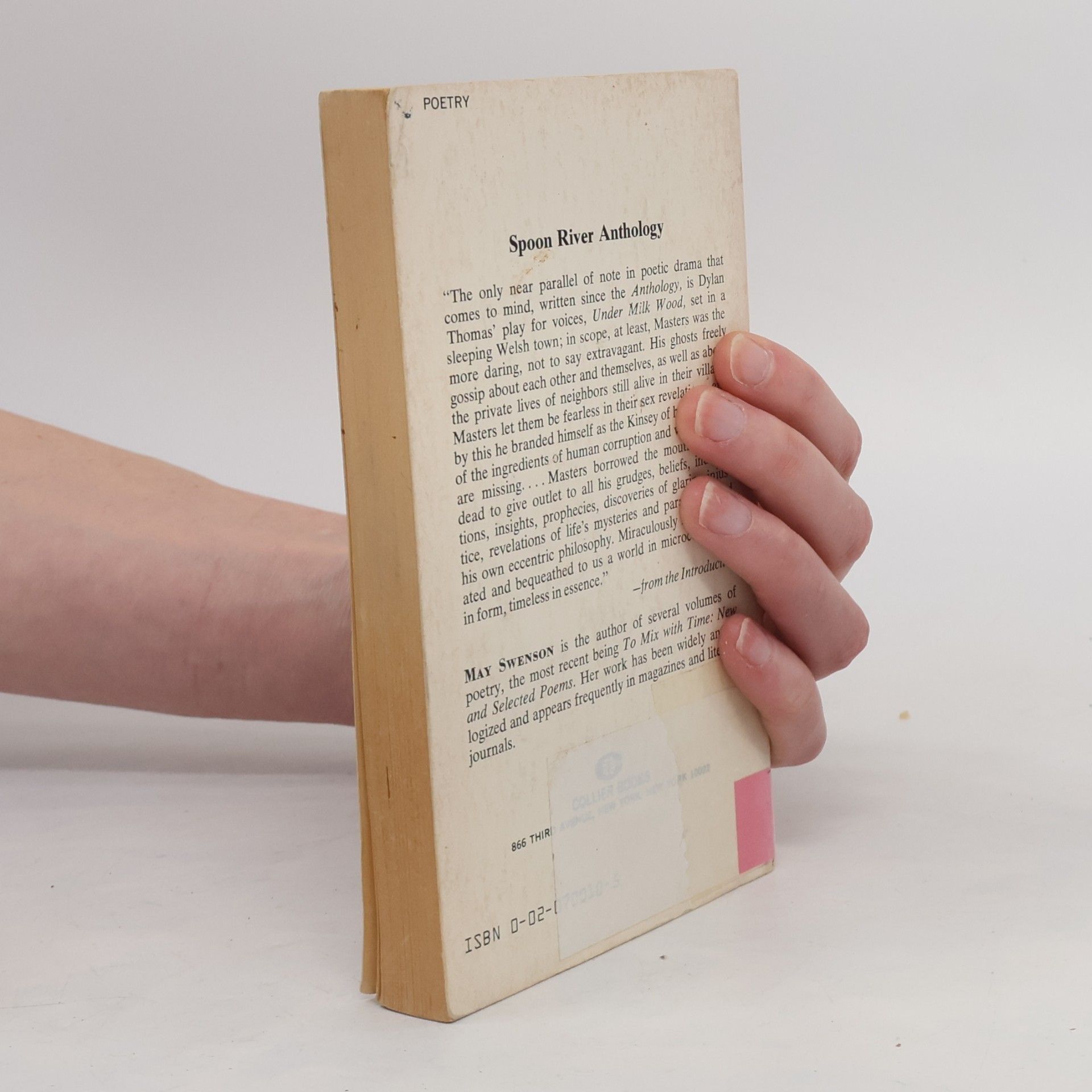 Edgar Lee Masters Spoon River anthology
