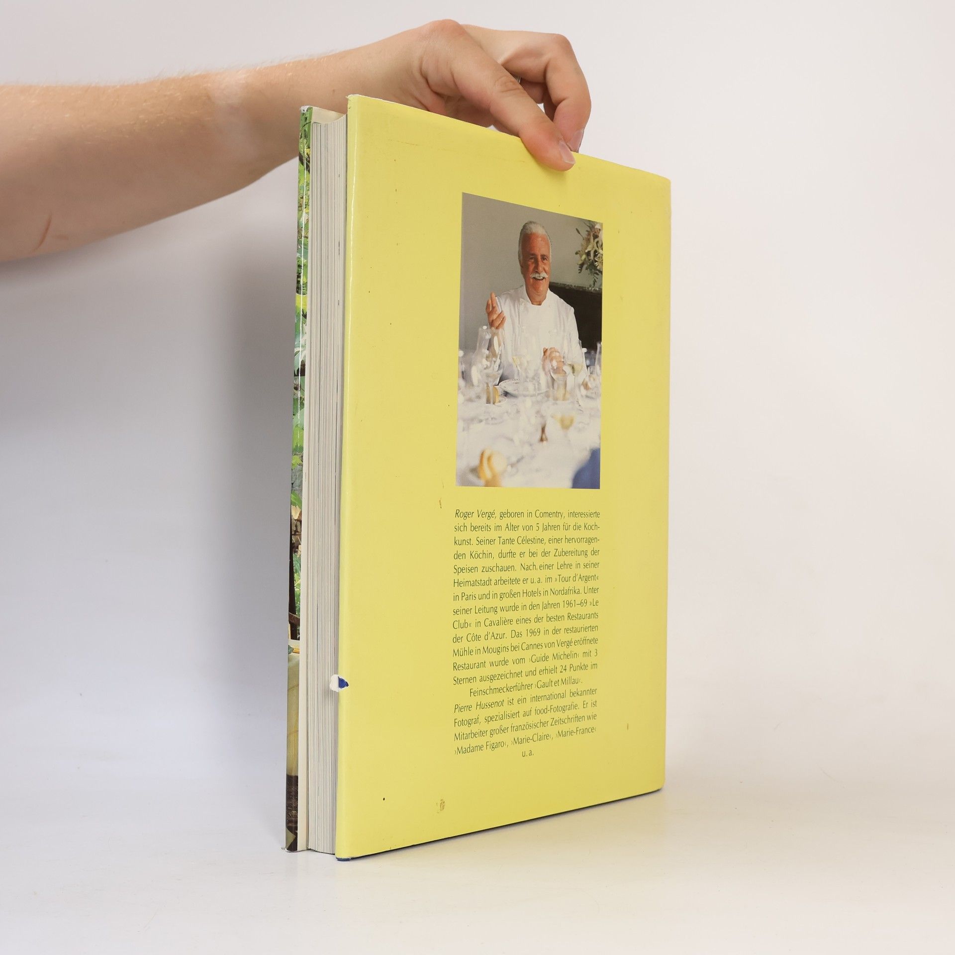 Roger Vergé "Feste in meiner Mühle", Feinschmecker-Menus aus Frankreich