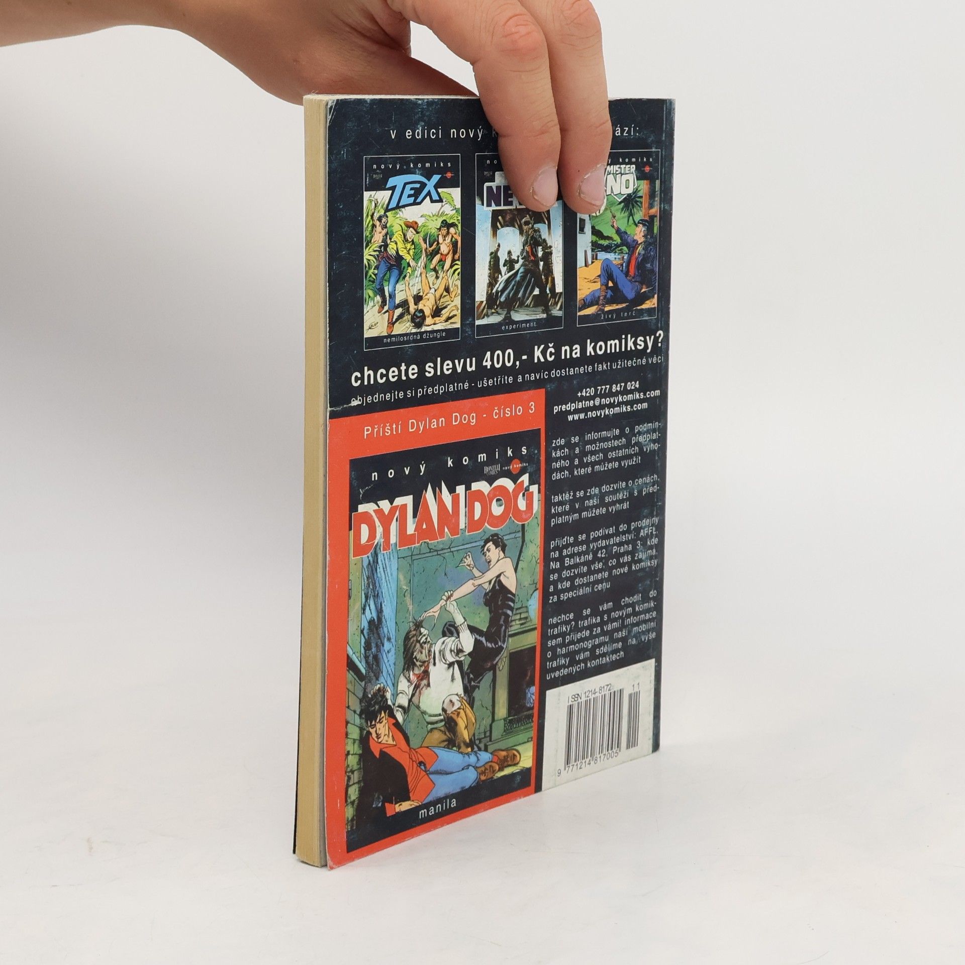 Various authors Dylan Dog. Prokletí