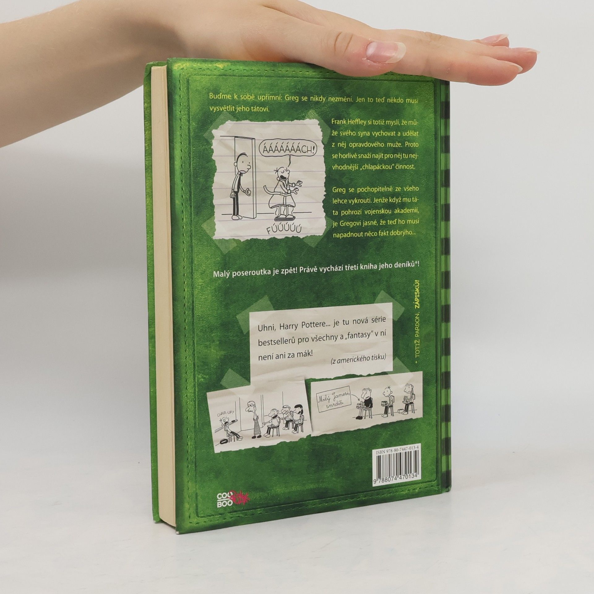 Jeff Kinney Deník malého poseroutky 3. Poslední kapka