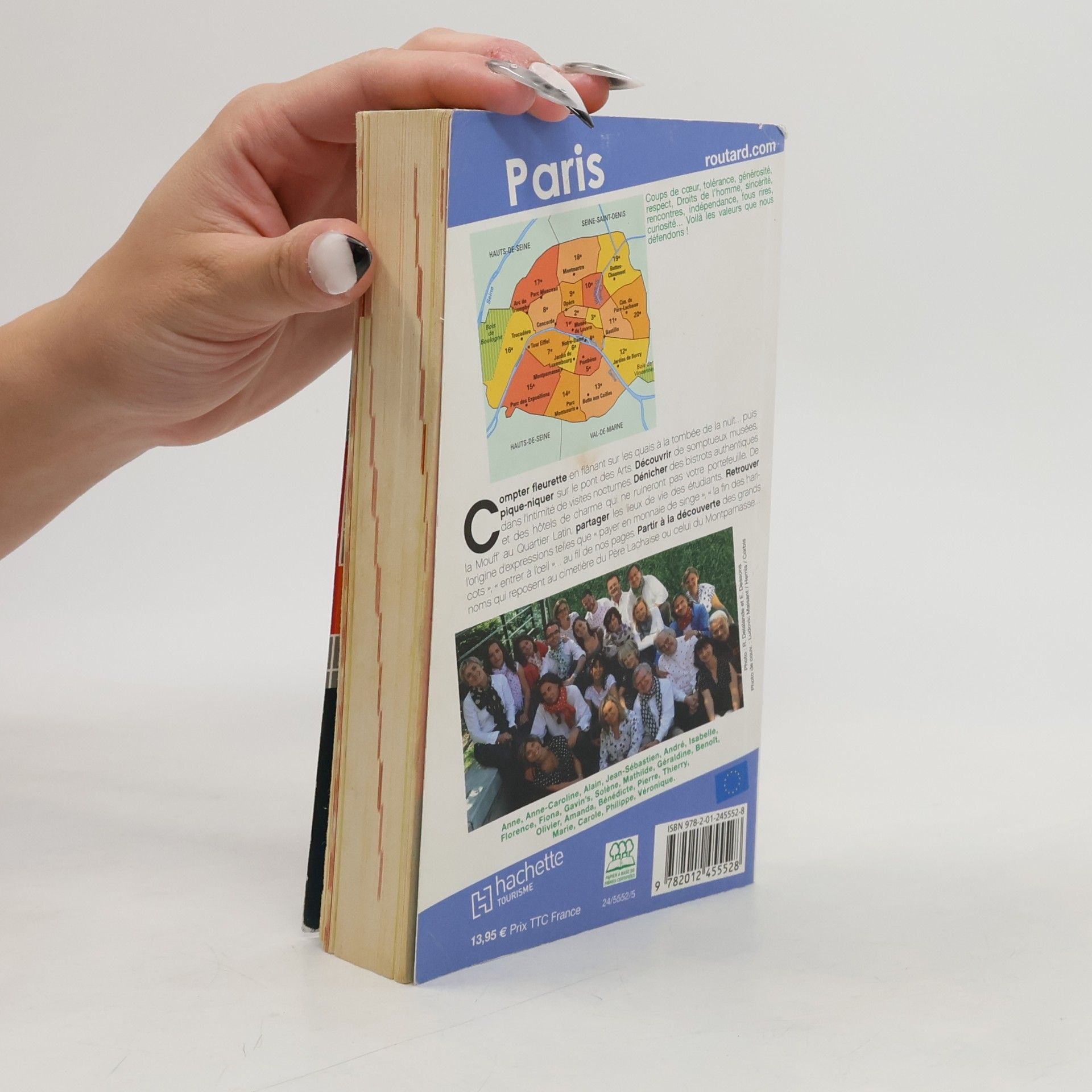 Various authors Guide du routard Paris