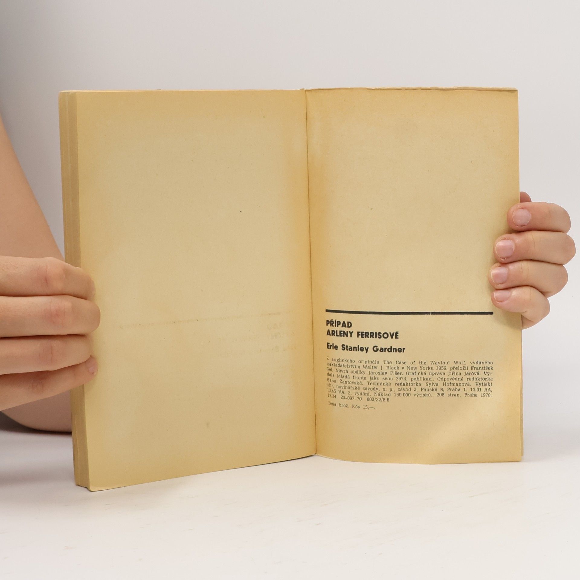 Erle Stanley Gardner Případ Arleny Ferrisové