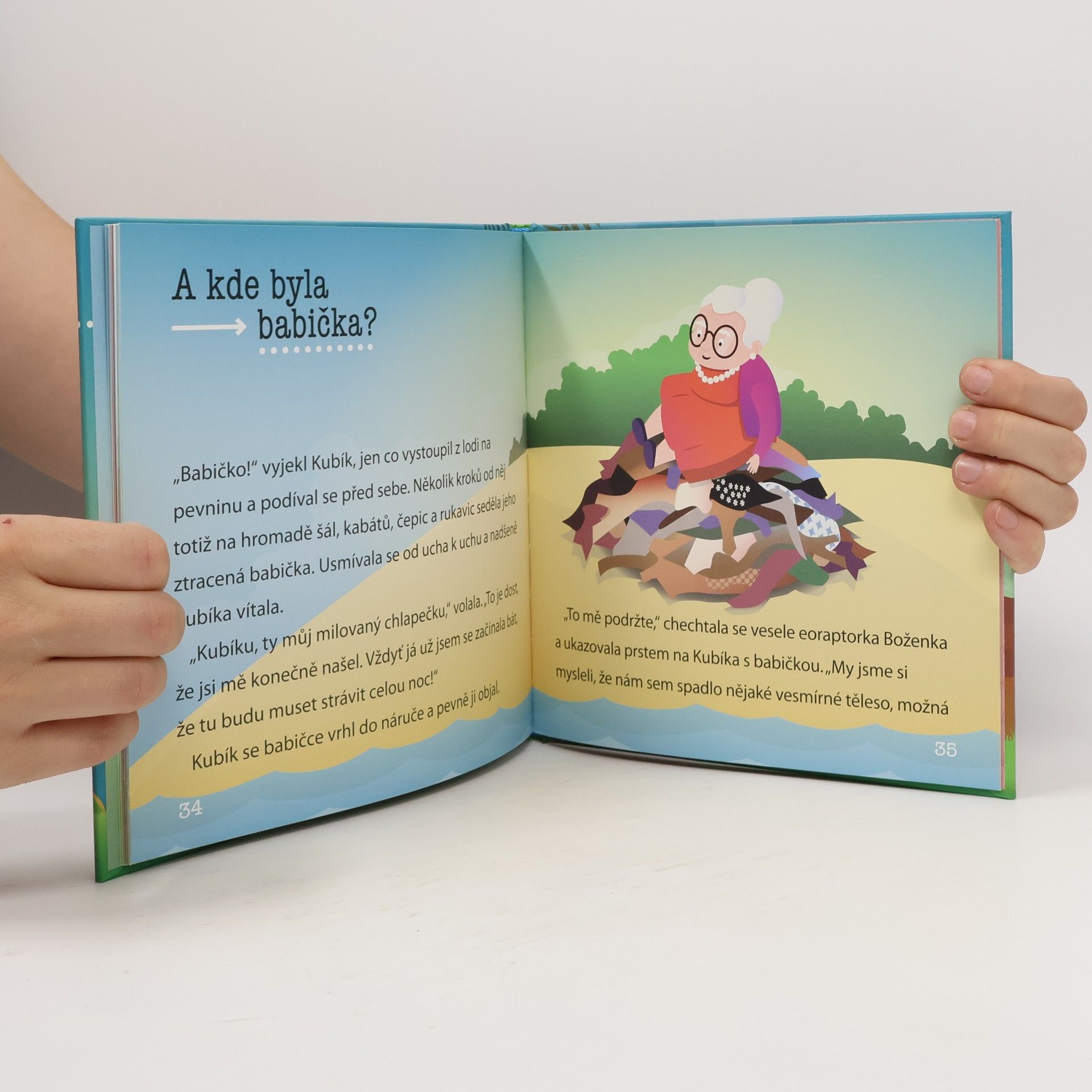 Šimon Matějů Jak Kubík zachránil dinosaury a babičku