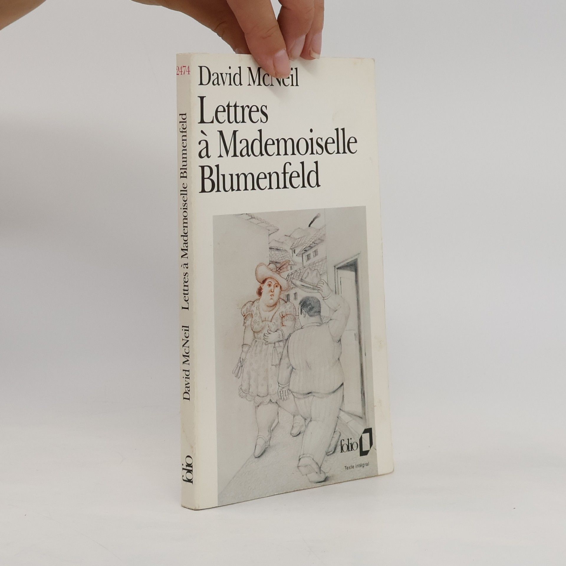 David McNeil Lettres à Mademoiselle Blumenfeld