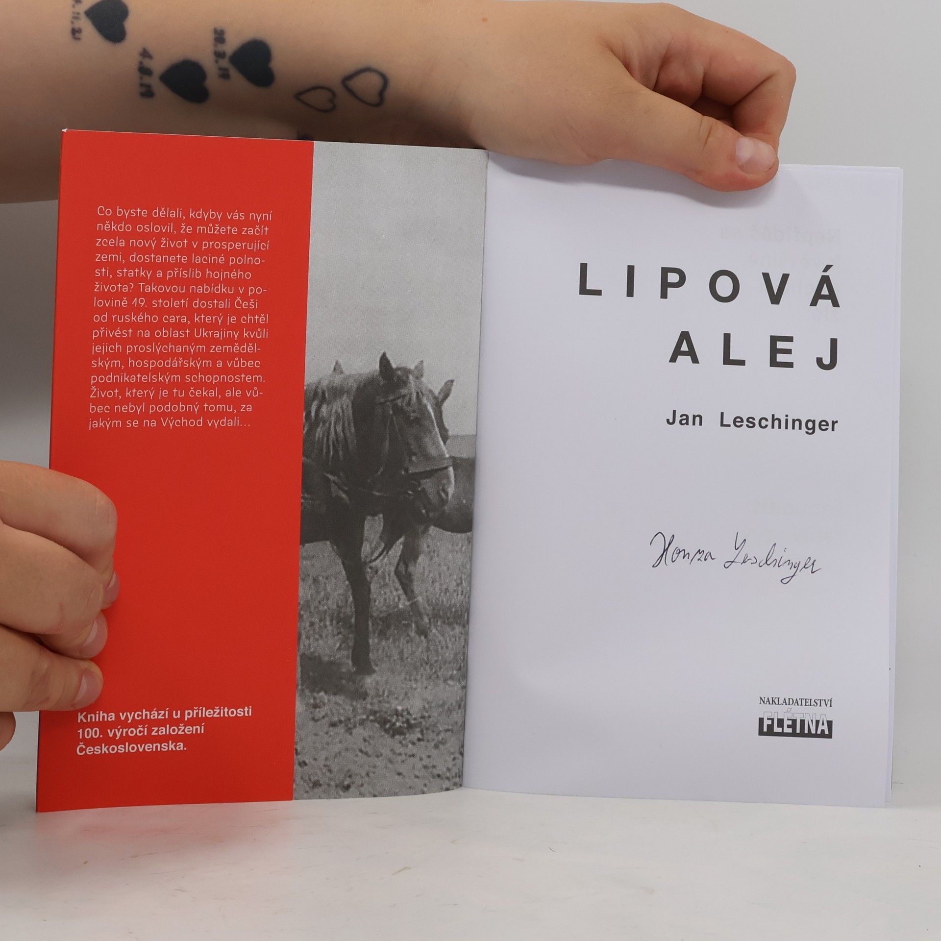 Jan Leschinger Lipová alej - Příběh volyňských Čechů