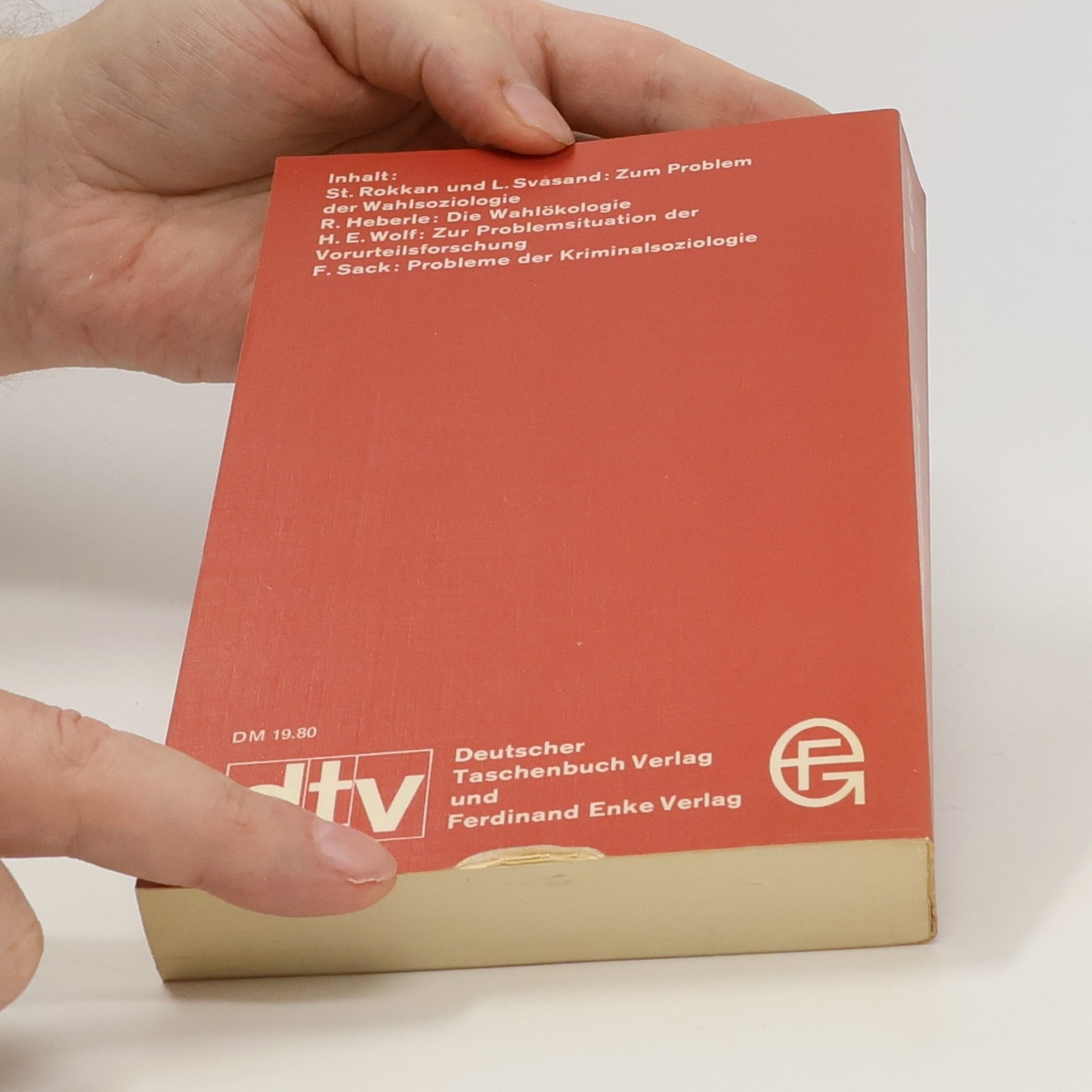 René König Handbuch der empirischen Sozialforschung - 12: Wahlverhalten, Vorurteile, Kriminalität