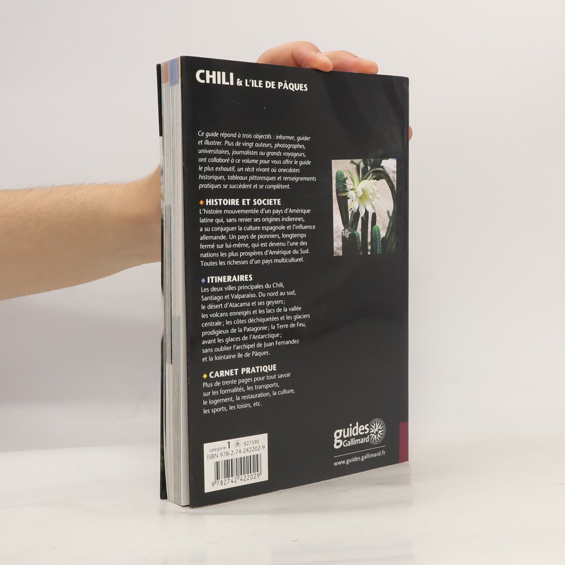 Collectifs Gallimard Loisirs Bibliothèque du Voyageur: Chili & l'île de Pâques