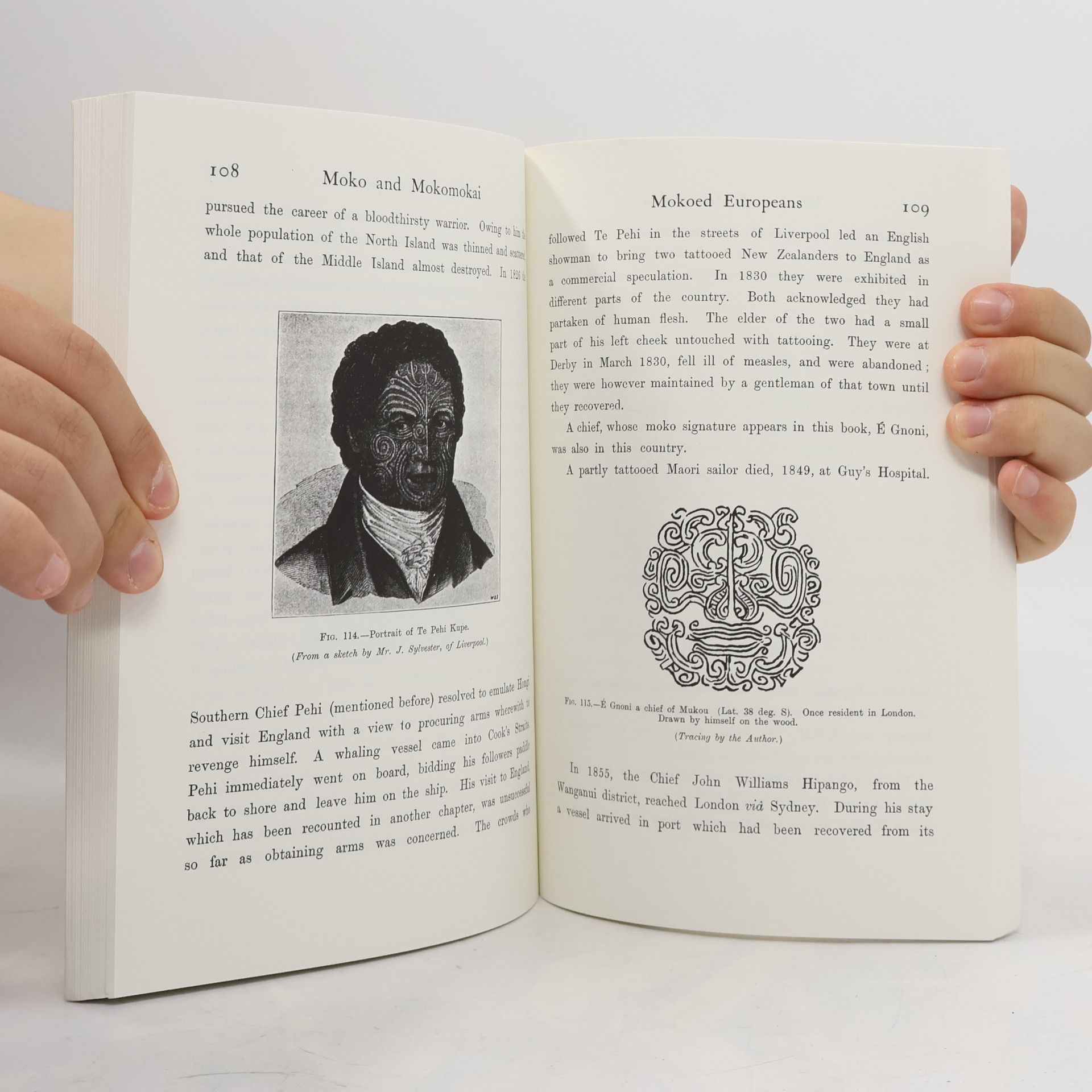Horatio Gordon Robley Dover Pictorial Archives: Maori Tattooing