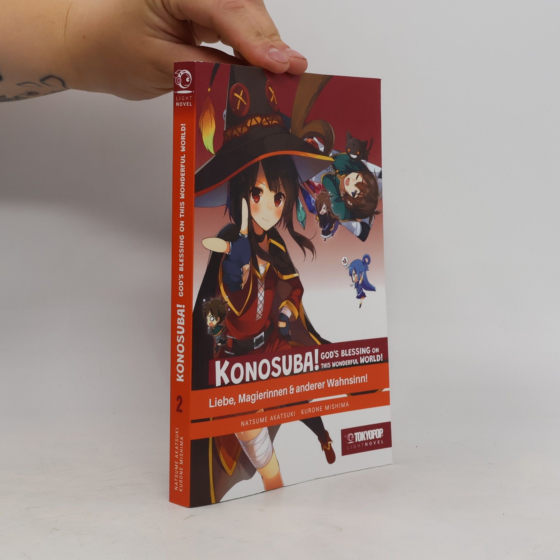 Natsume Akatsuki Konosuba! God's Blessing On This Wonderful World! Light Novel 02