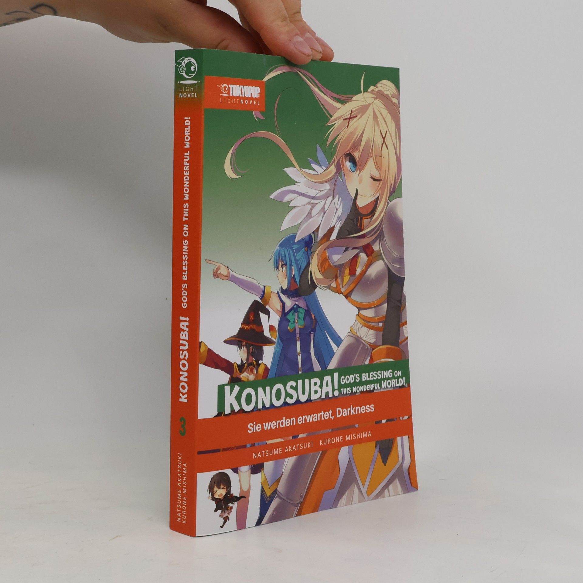 Natsume Akatsuki Konosuba! God's Blessing On This Wonderful World! Light Novel 03