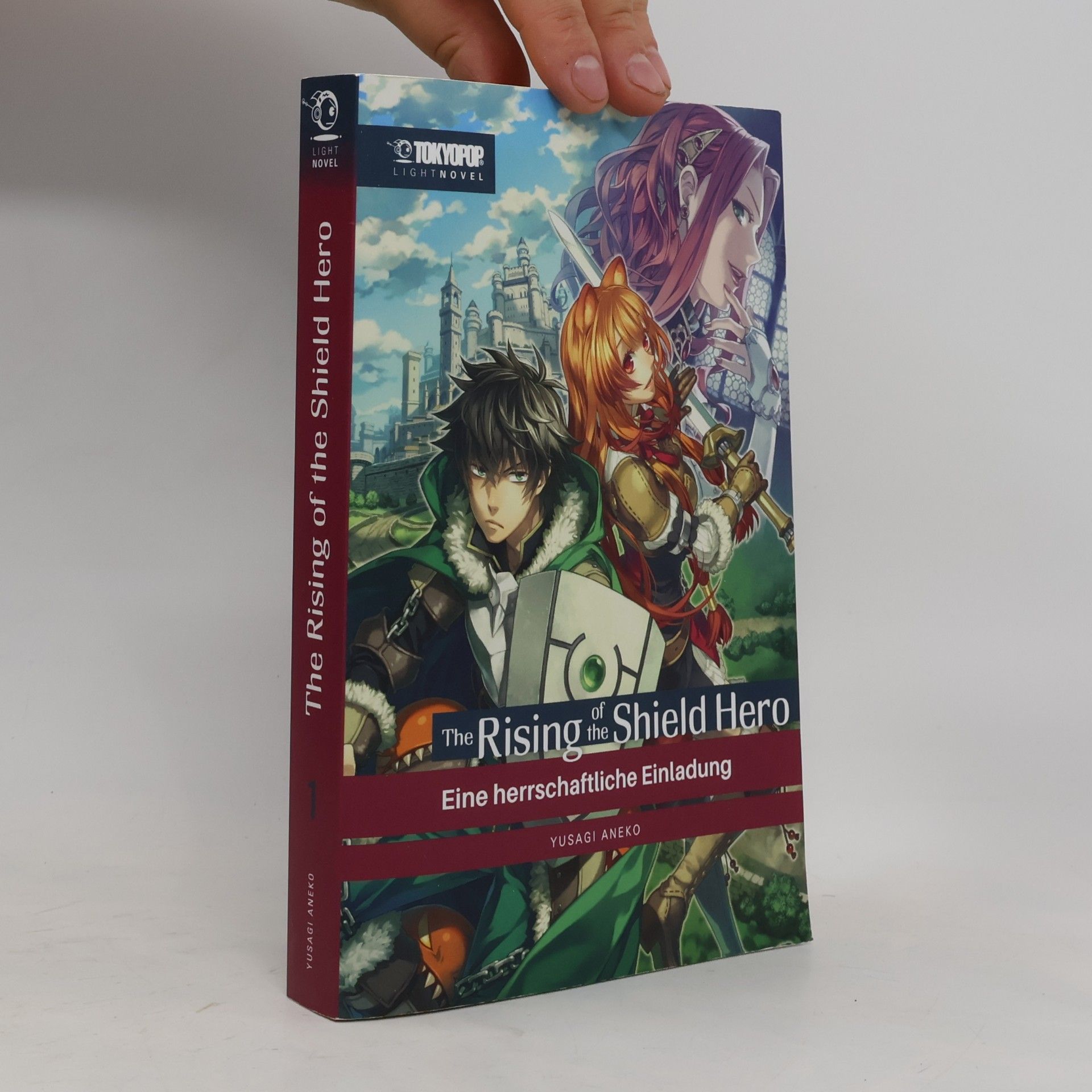 Aneko Yusagi The Rising of the Shield Hero Light Novel 01