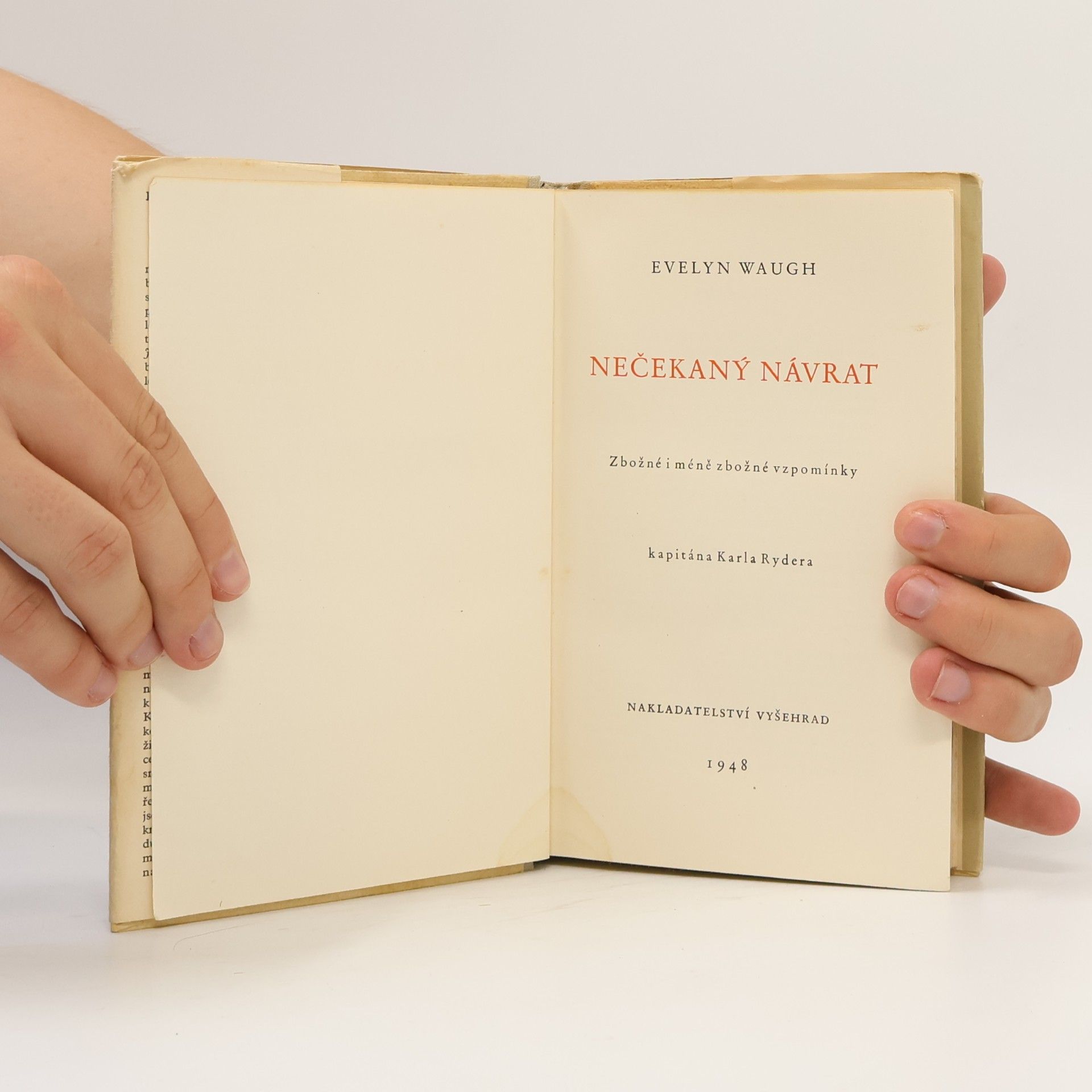 Evelyn Waugh Nečekaný návrat