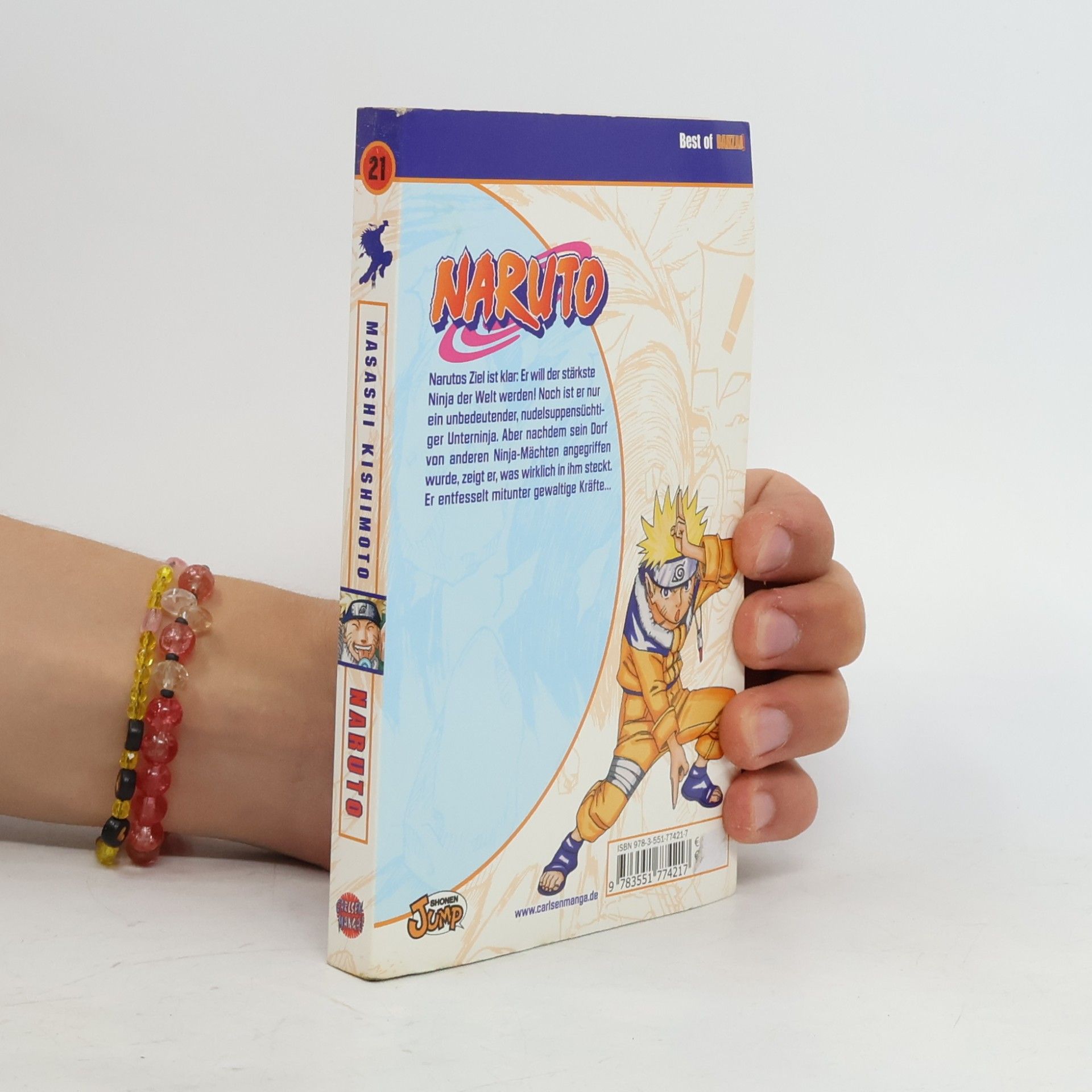 Masaši Kišimoto Naruto. Bd.21