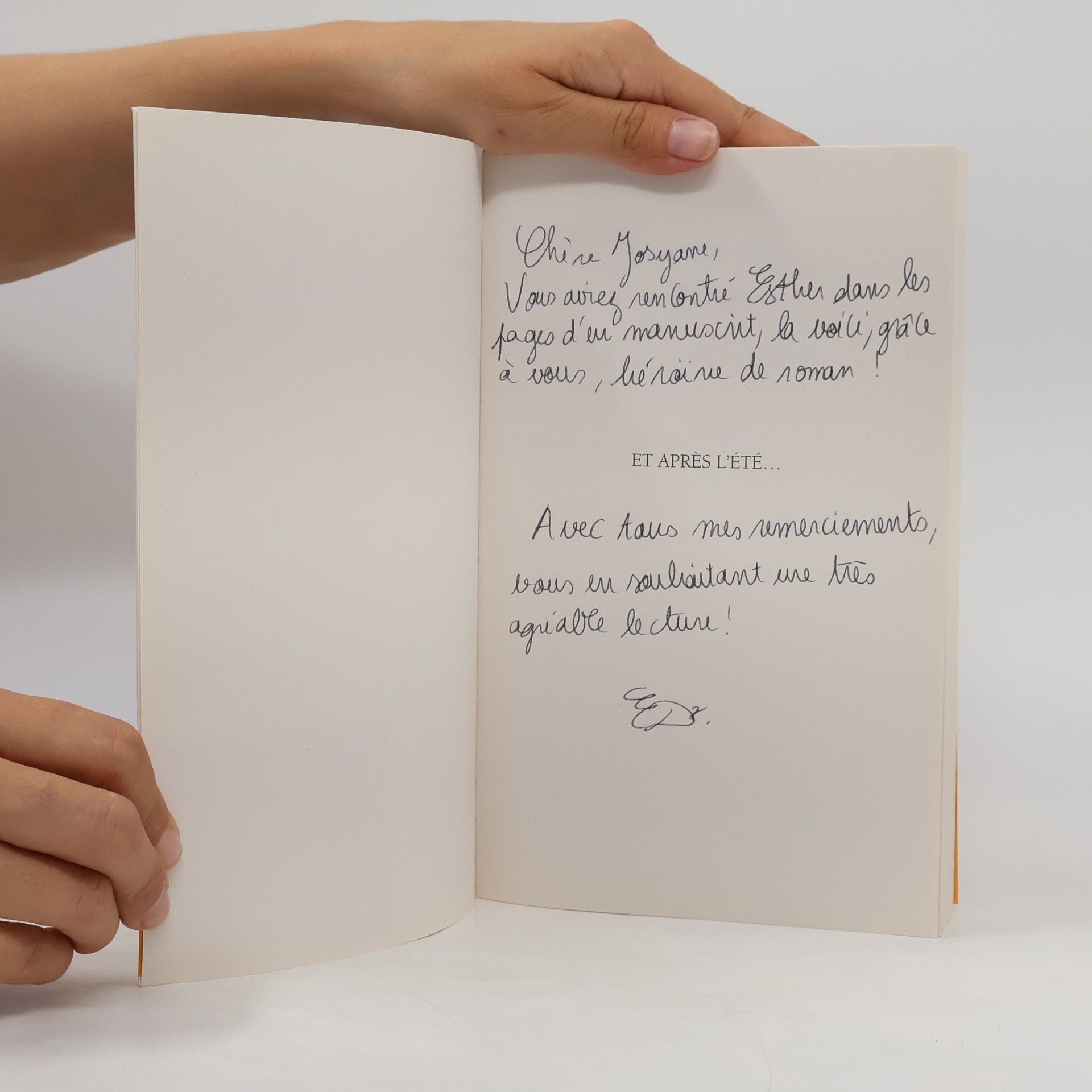 Éléonore Dervieux Et après l'été...