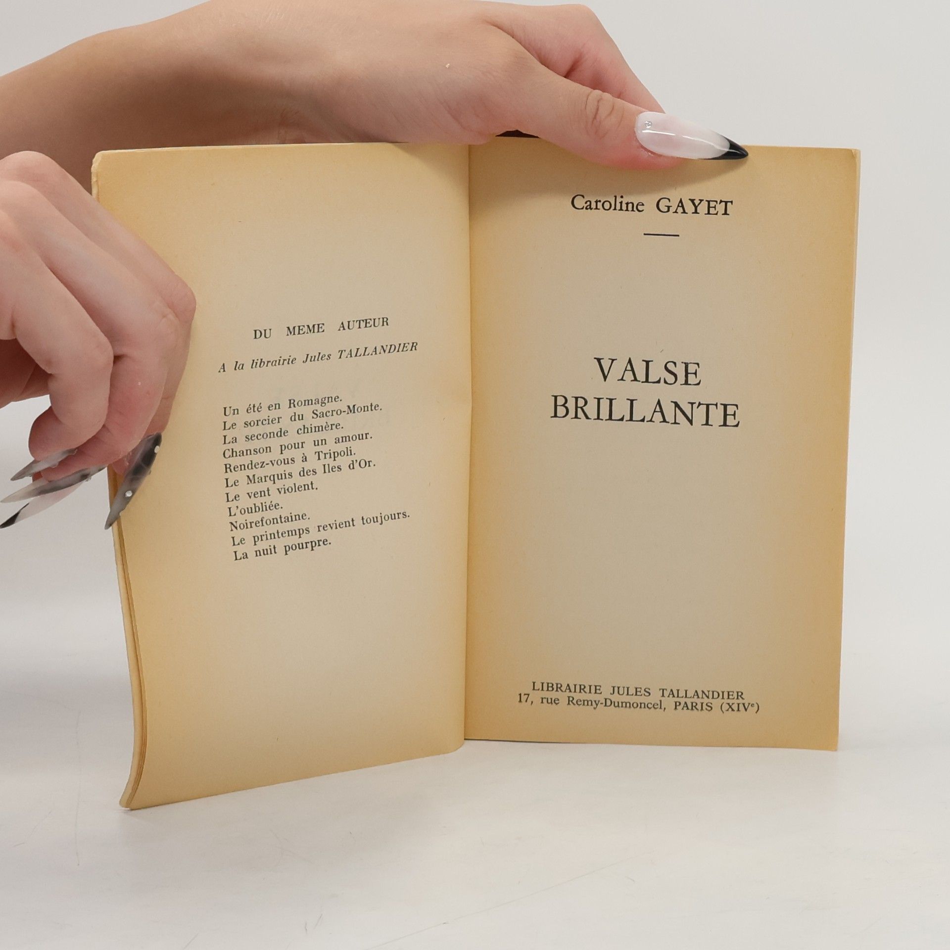 Caroline Gayet Valse brilante