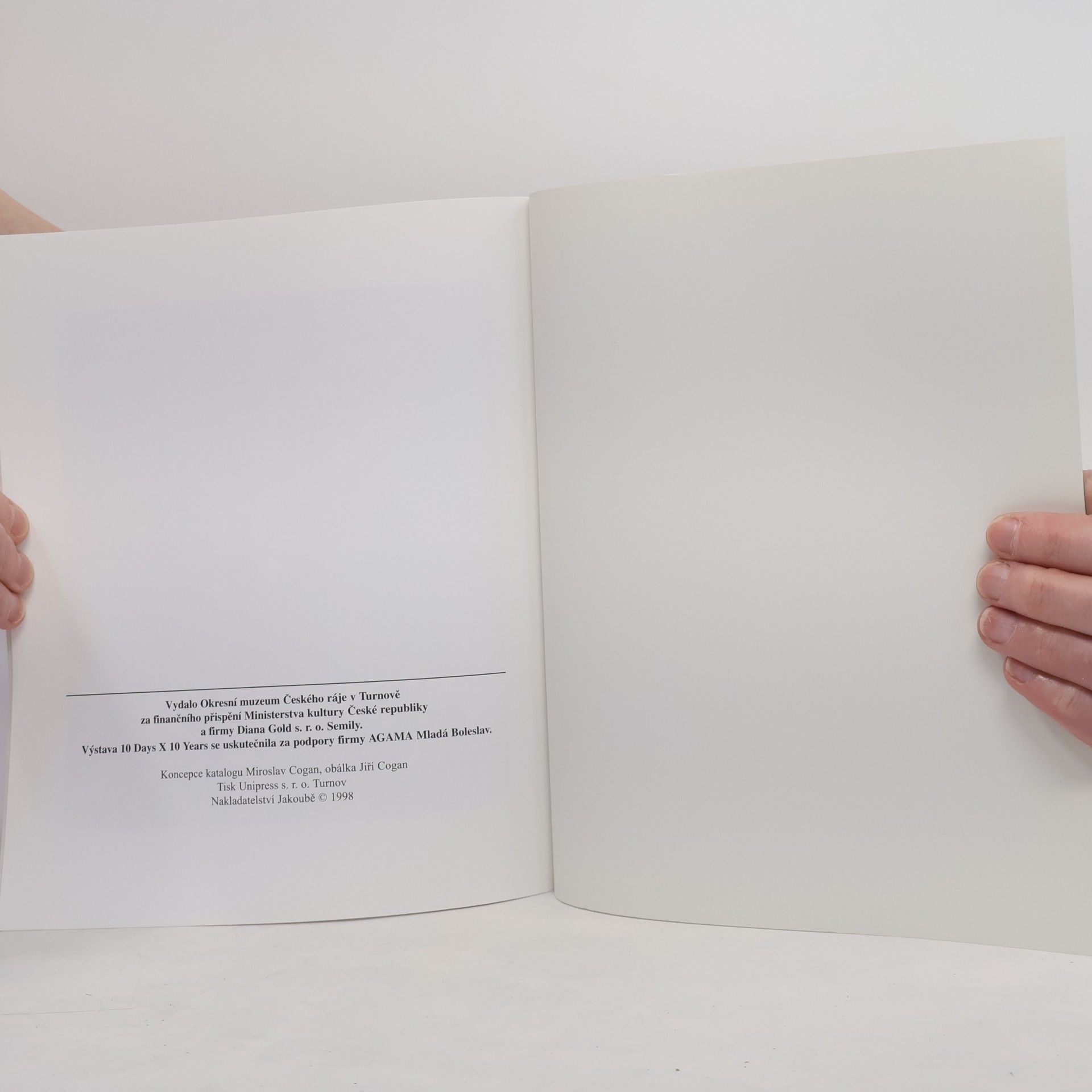 Collectif d'auteurs Ten Days Ten Years = Deset dní deset let