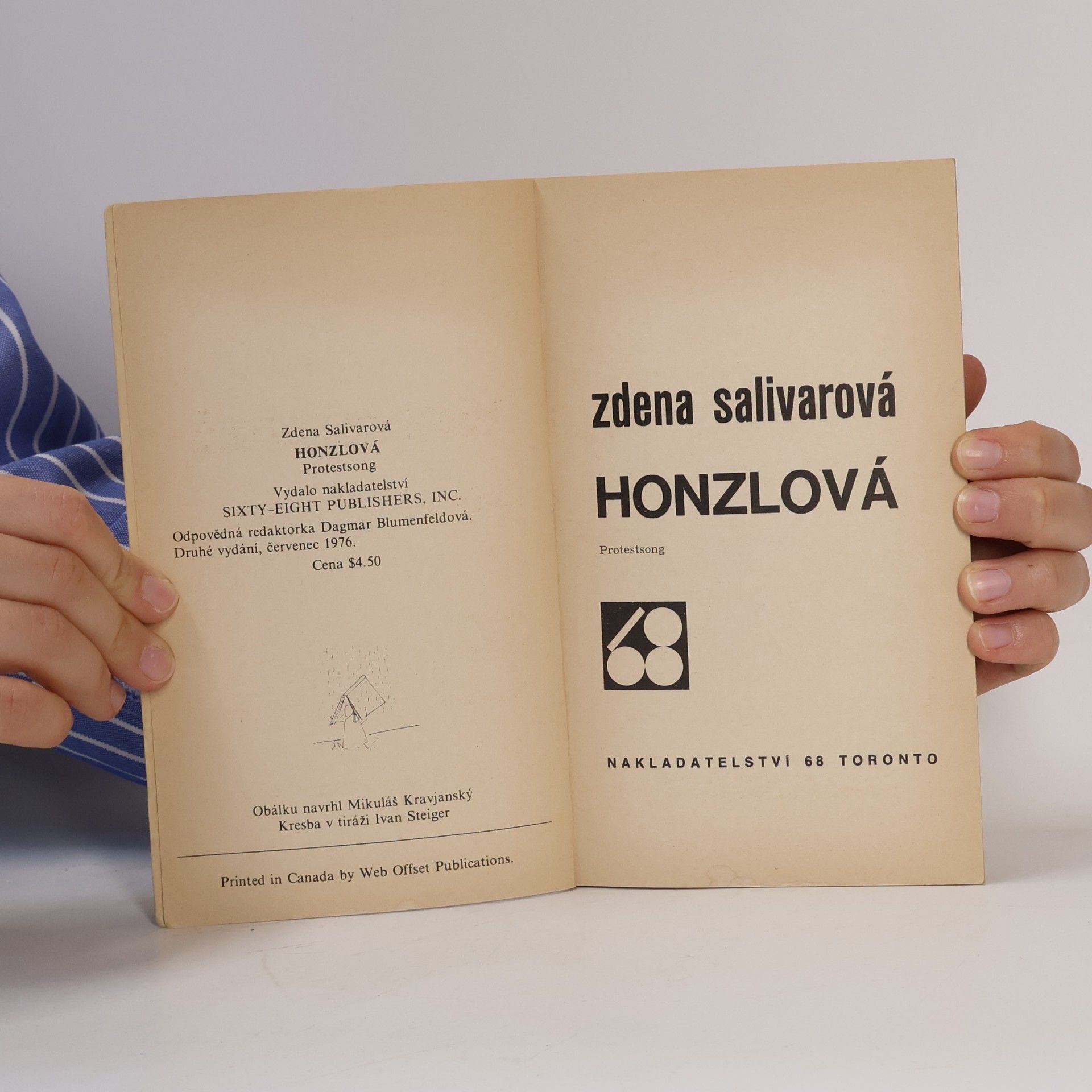 Zdena Salivarová Honzlová. Protestsong