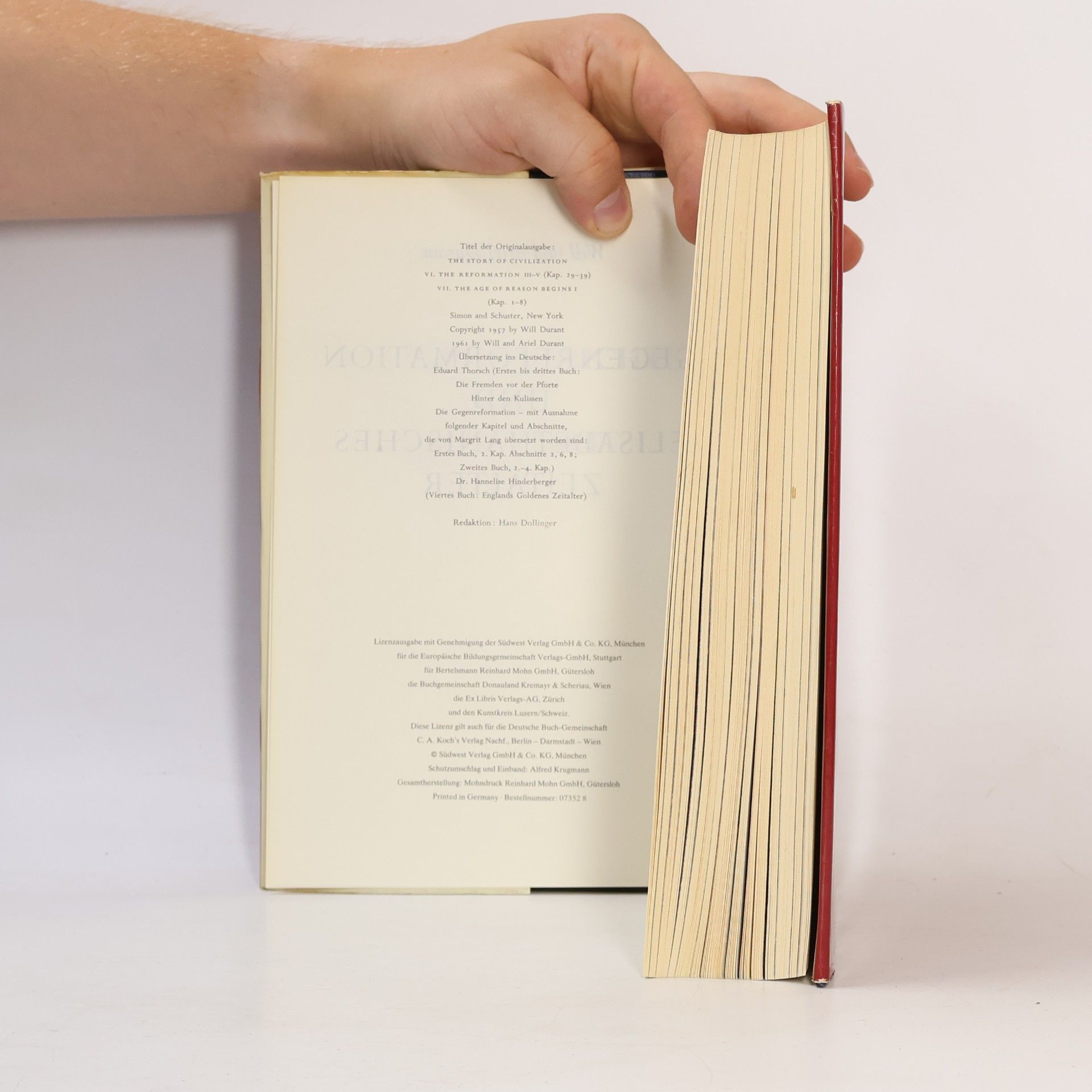 Autorenkollektiv Durant Kulturgeschichte der Menschheit: Gegenreformation und Elisabethanisches Zeitalter