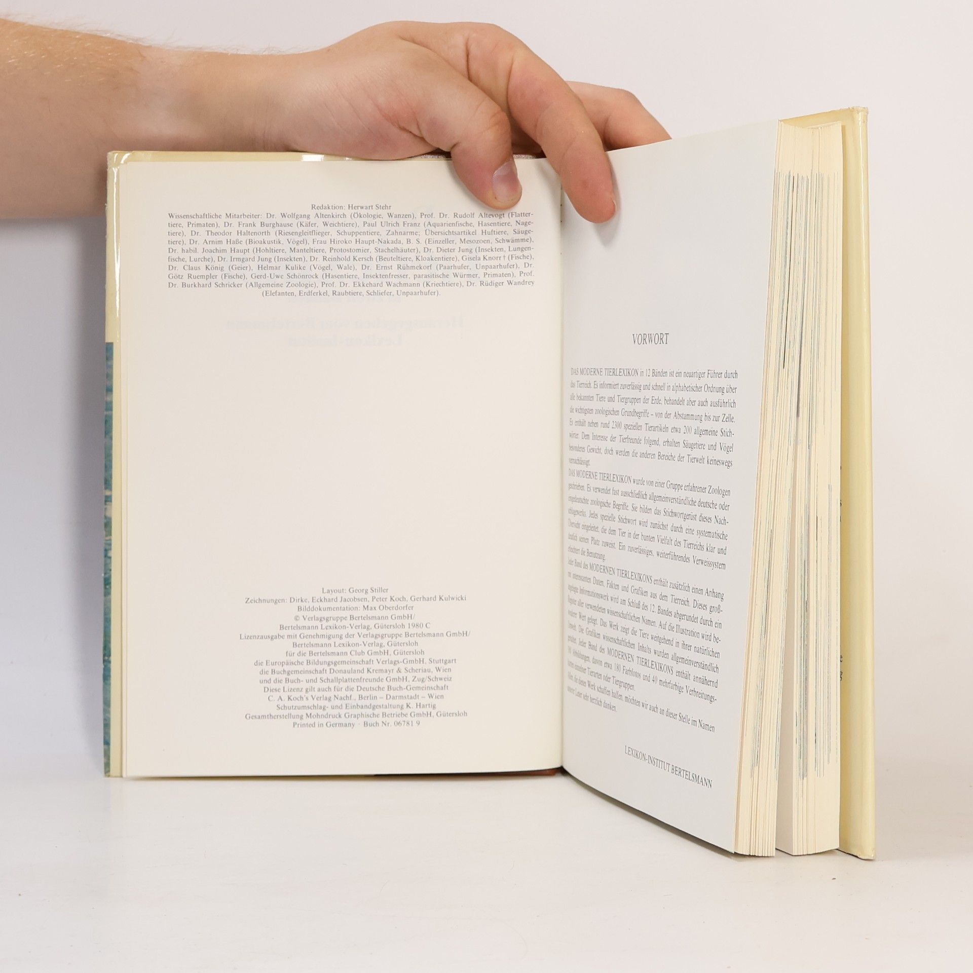 Various authors Das moderne Tierlexikon. Band 1. A-Bis