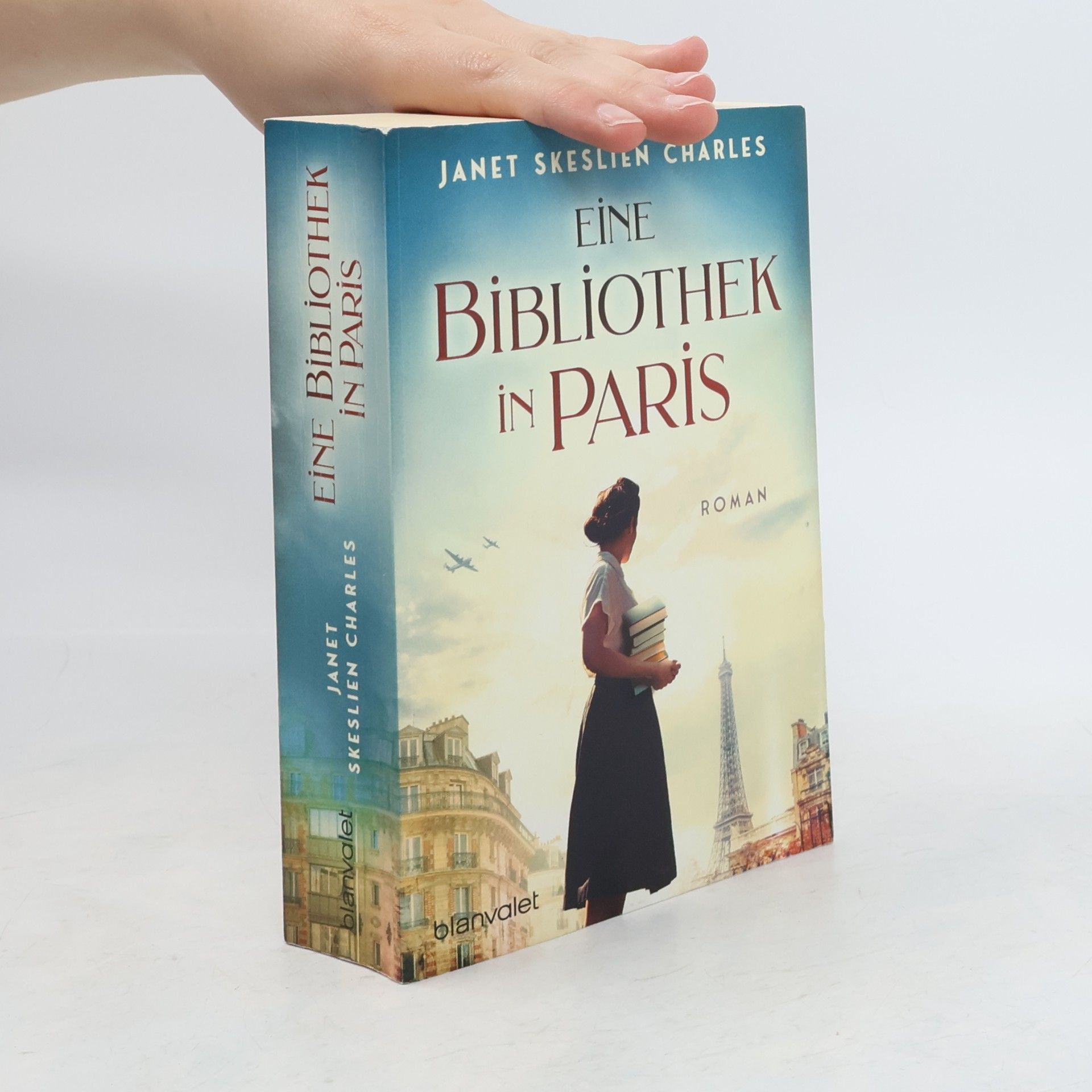 Eine Bibliothek in Paris