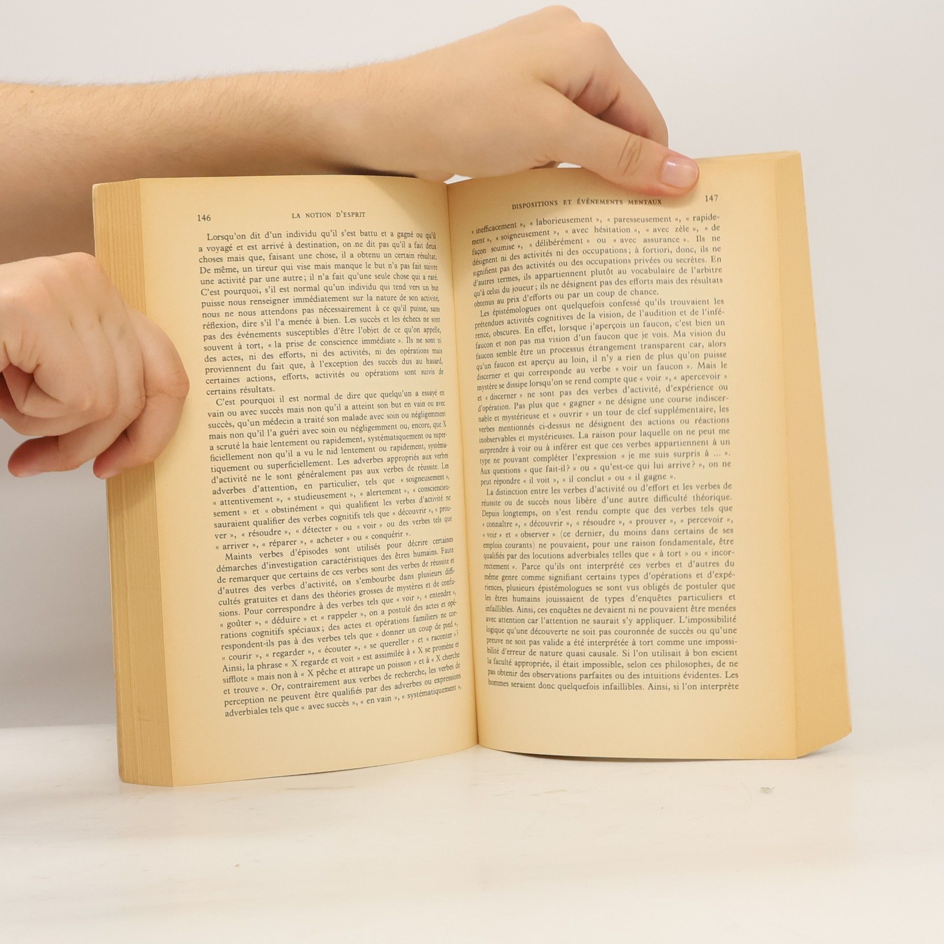 Gilbert Ryle La notion d'esprit