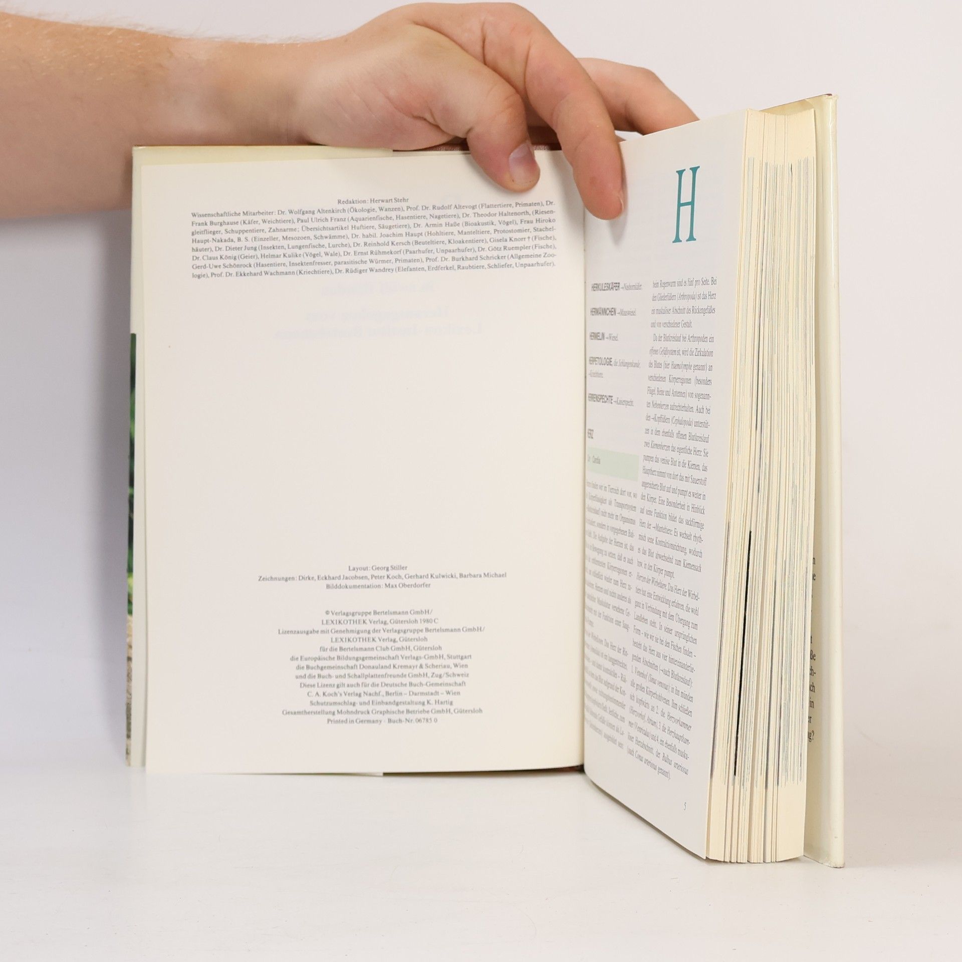 Various authors Das moderne Tierlexikon 5 Herk-Kle