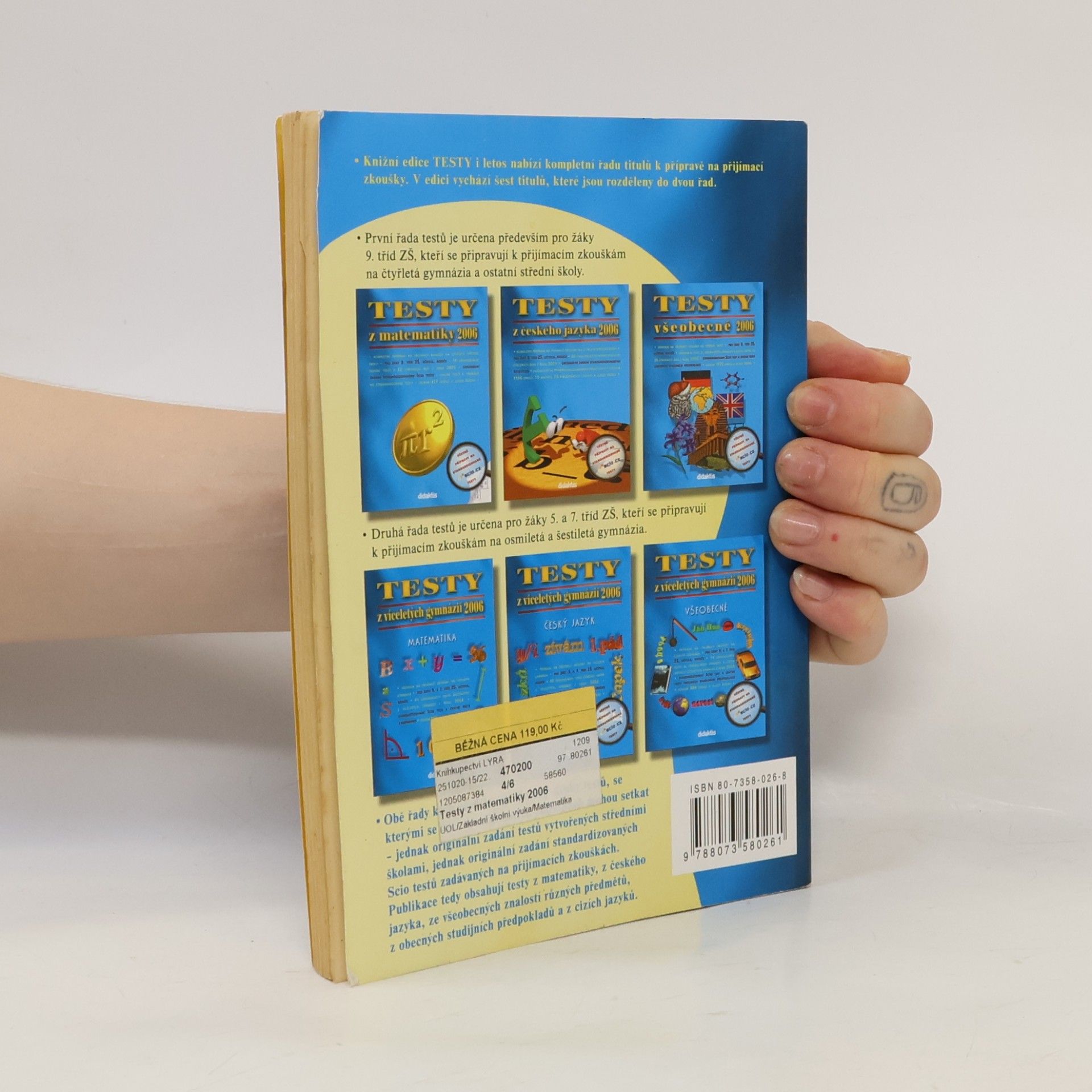 Autorenkollektiv TESTY z matematiky 2006