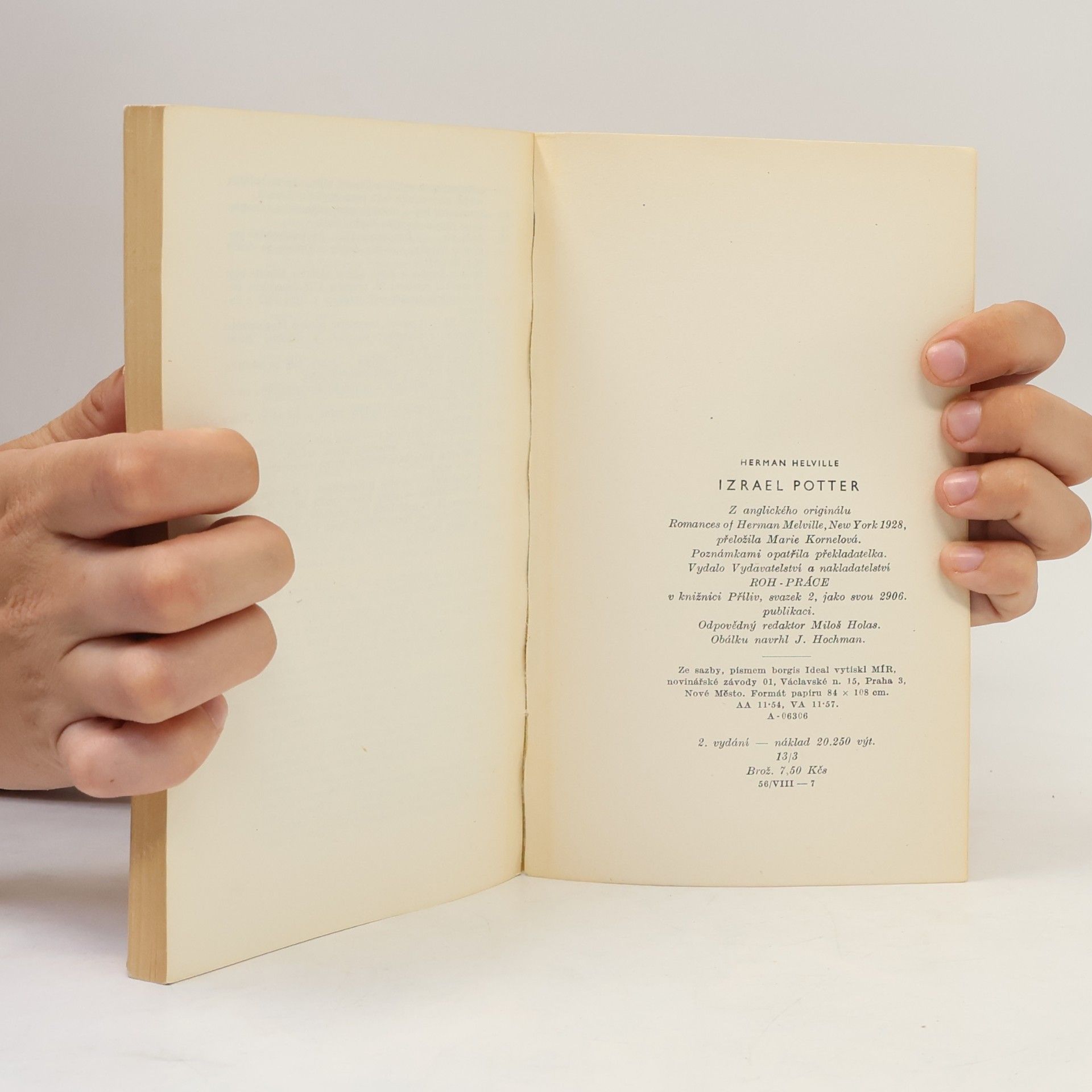 Herman Melville Izrael Potter