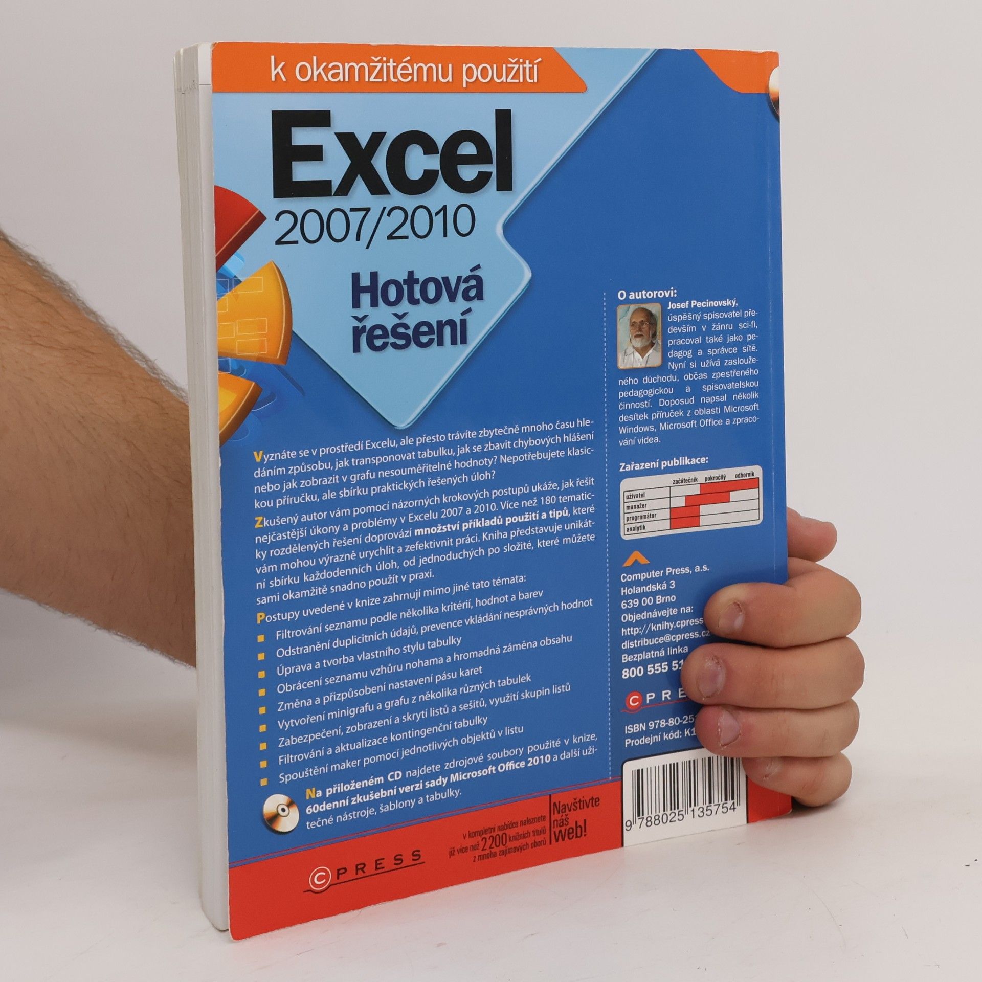 Josef Pecinovský Excel 2007/2010. Hotová řešení