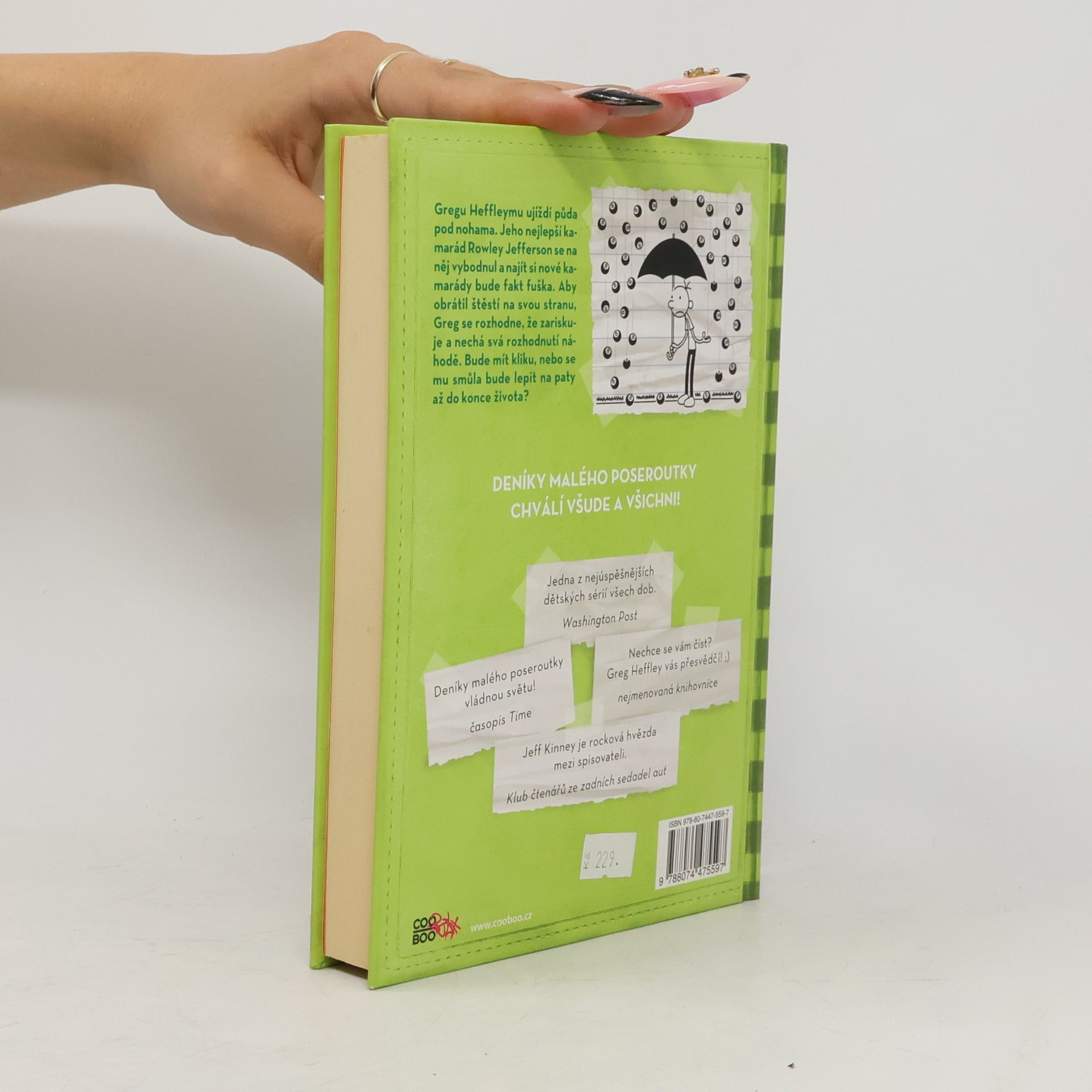 Jeff Kinney Deník malého poseroutky 8. Fakt smůla