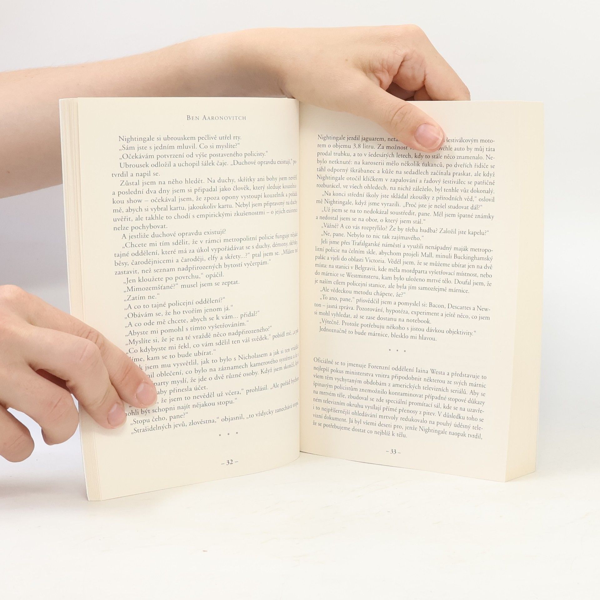 Ben Aaronovitch Řeky Londýna