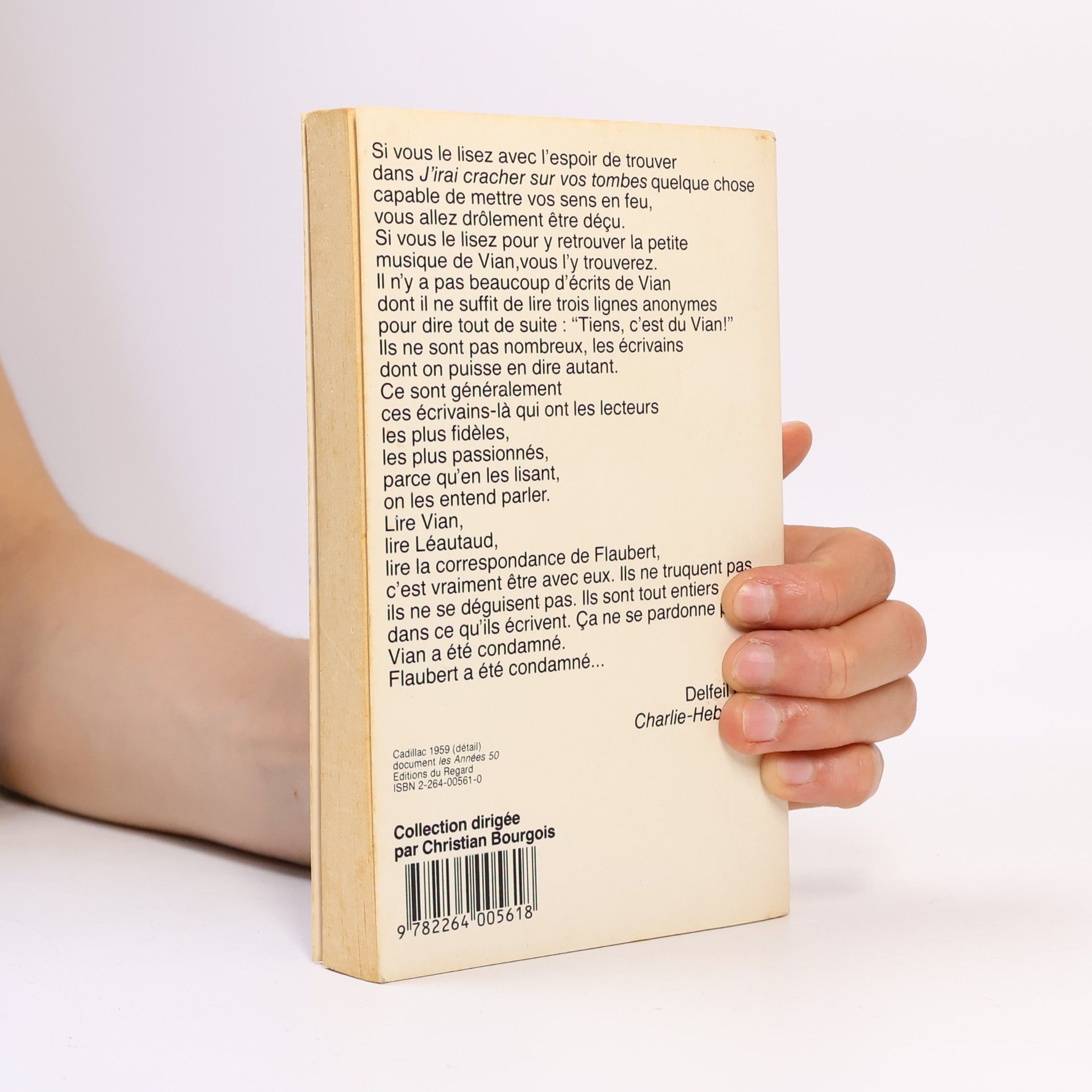 Boris Vian J'irai cracher sur vos tombes